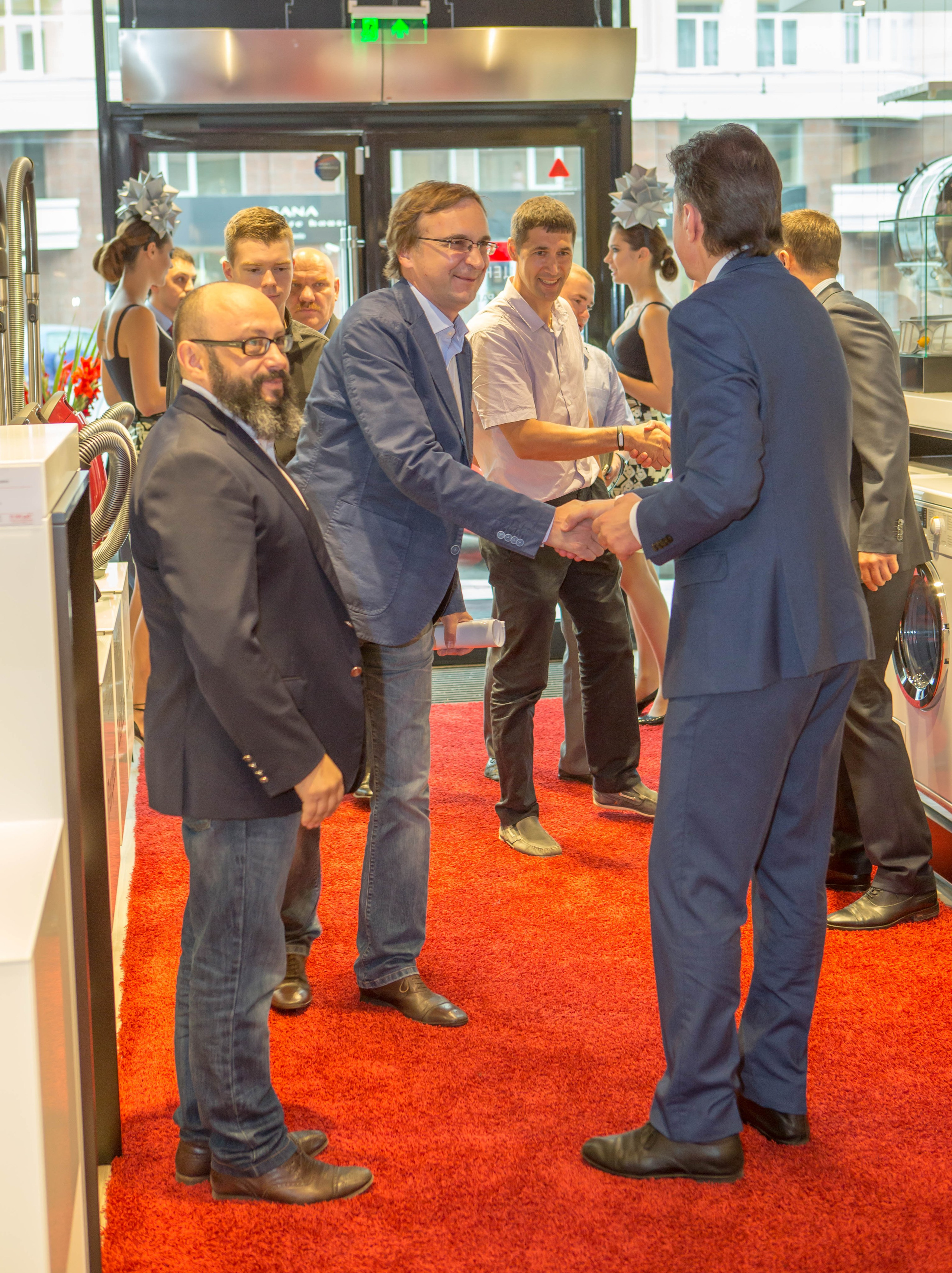 Магазин Miele. Открытие. Главная