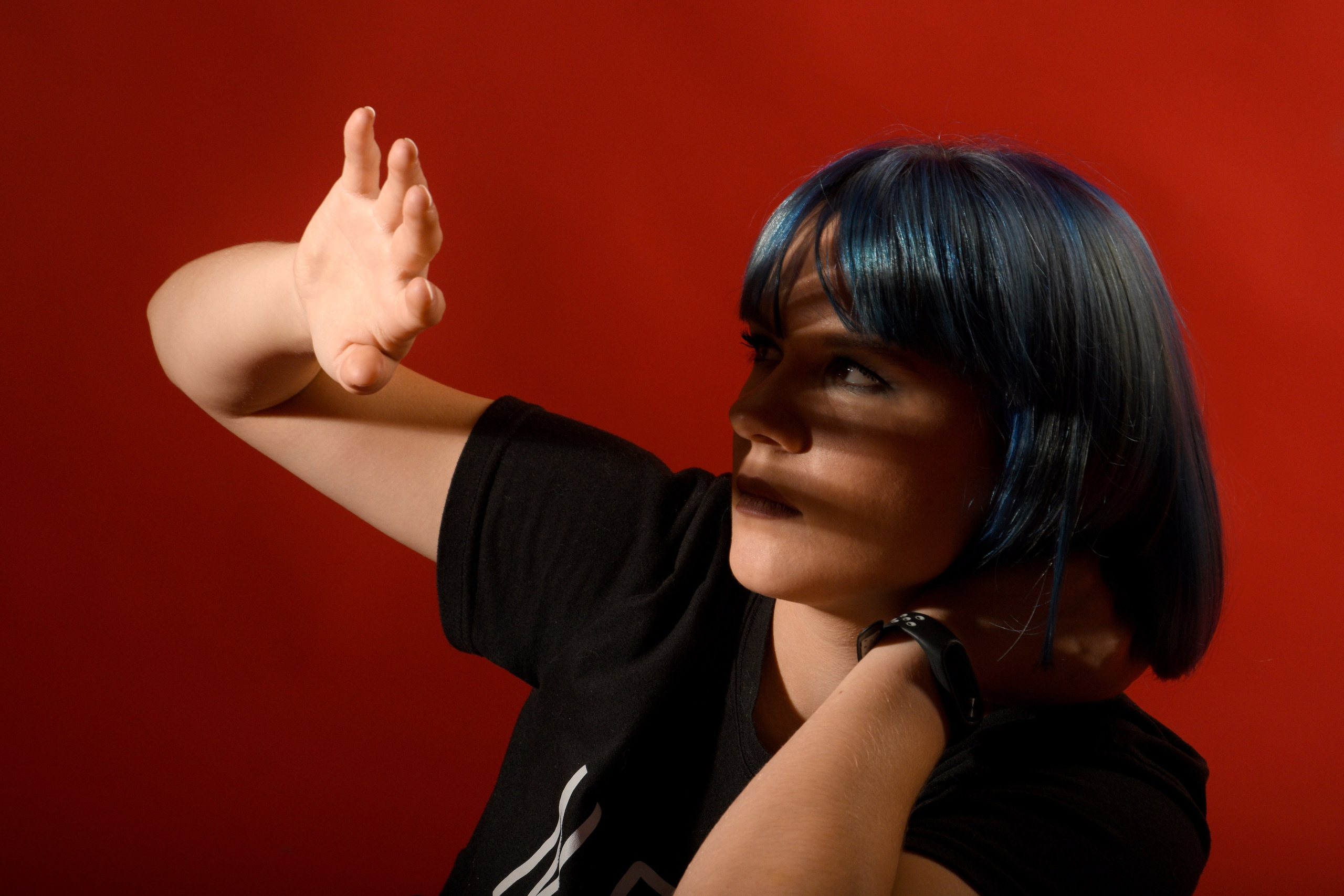 Blue hair. Фотограф Сергей Феденко