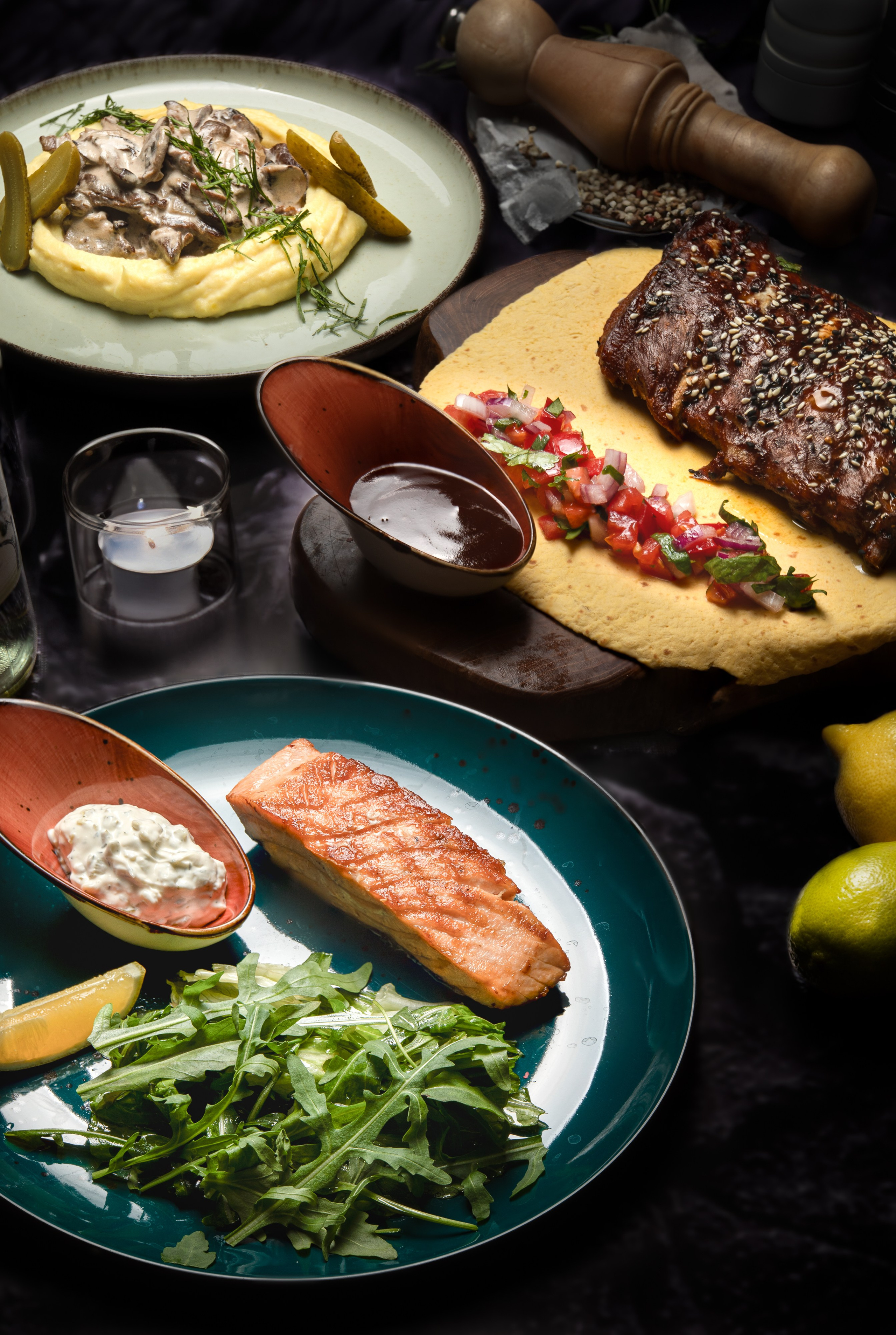 РЕСТОРАННОЕ МЕНЮ. Фотограф портретист в Троицке и Москве Иван Парусиди