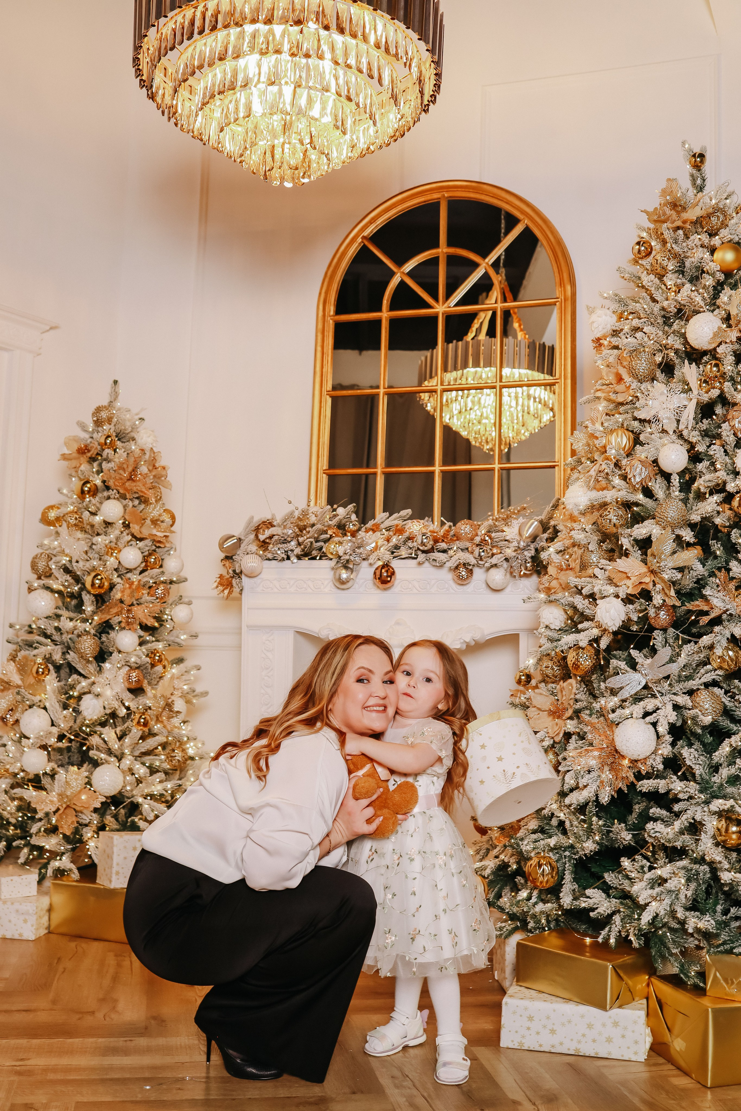 Студии Blanca. Семейная Новогодняя фотосессия. Иванова Ирина Свадебный и семейный фотограф г. Уфа