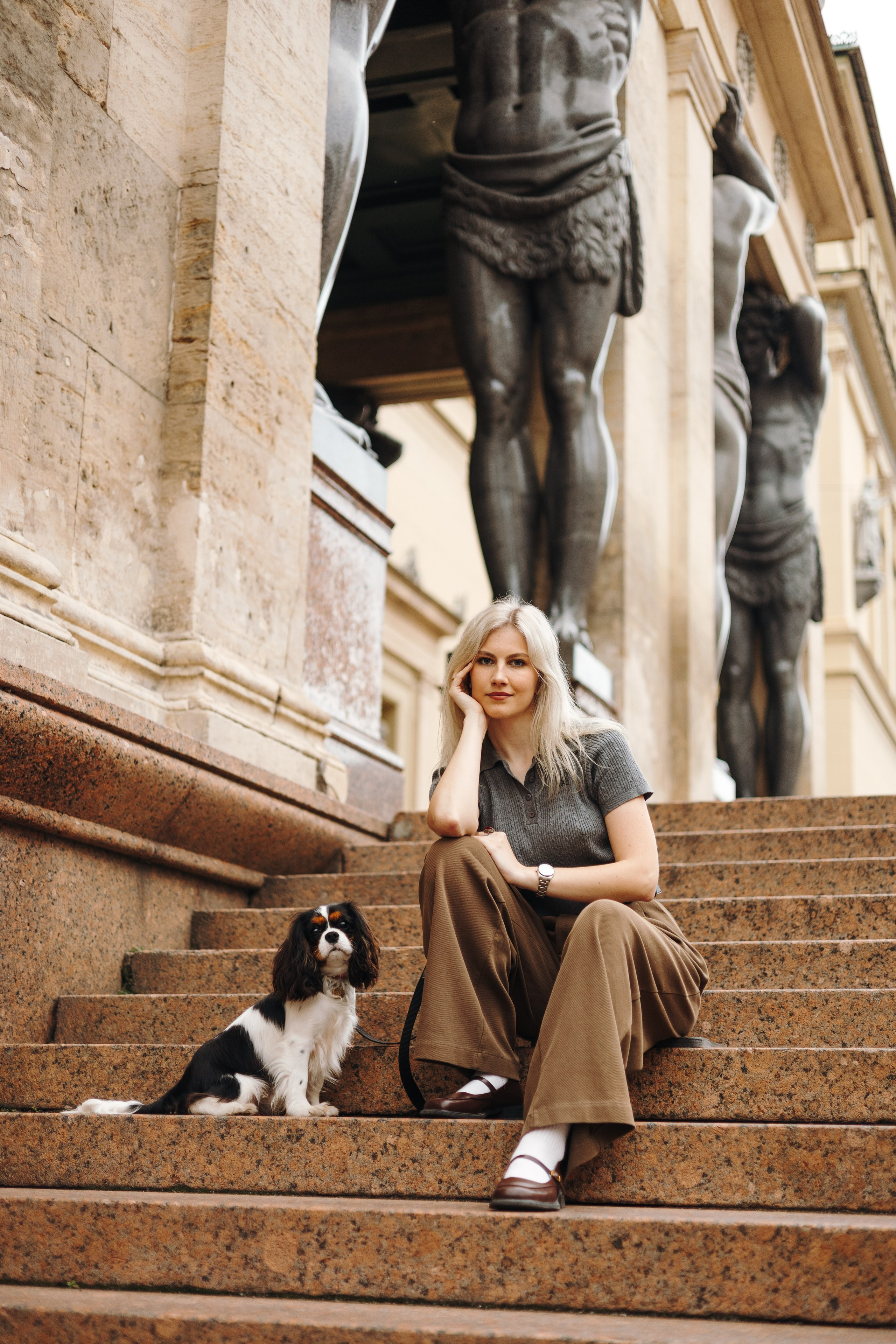 Ульяна и Ричи. Фотограф животных Евгения Верцинская