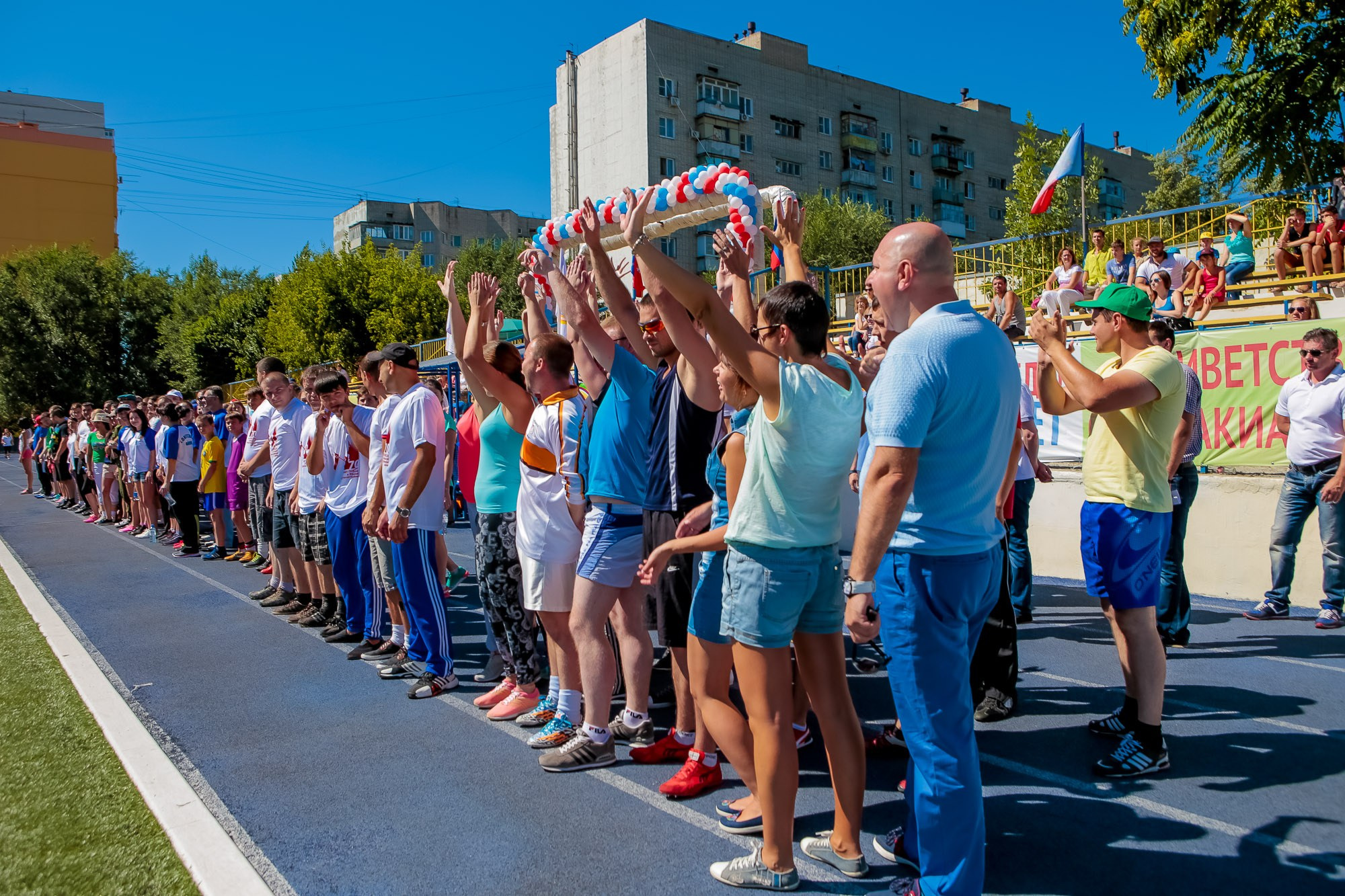 День Физкульт. Максим Матвийченко и Виктория Басова профессионалы своего дела