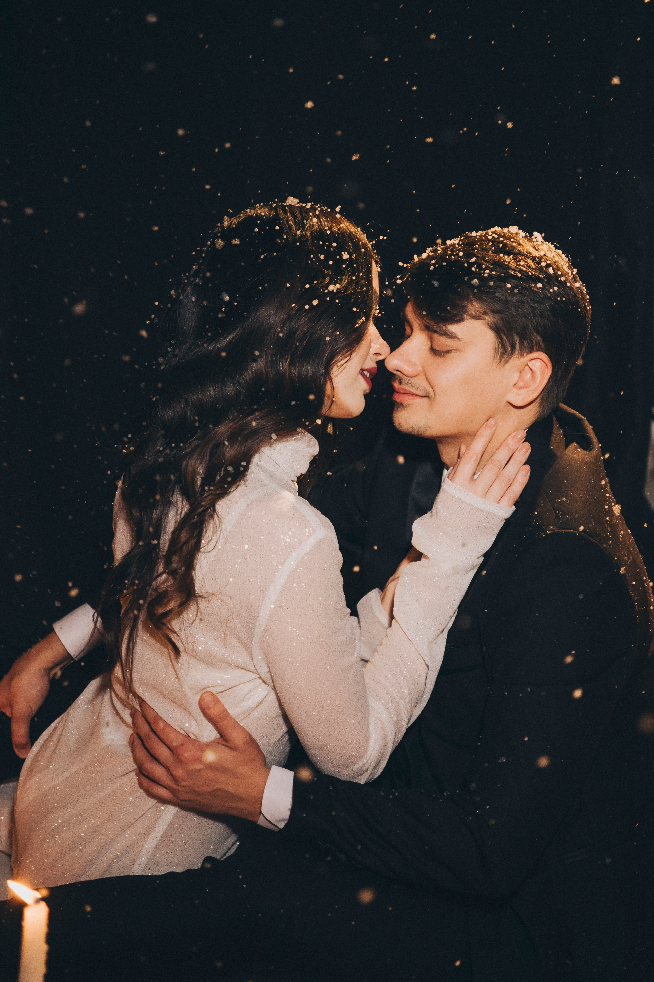 Свадебная лав стори в студии. Фотограф в Иркутске Анна Мирошникова