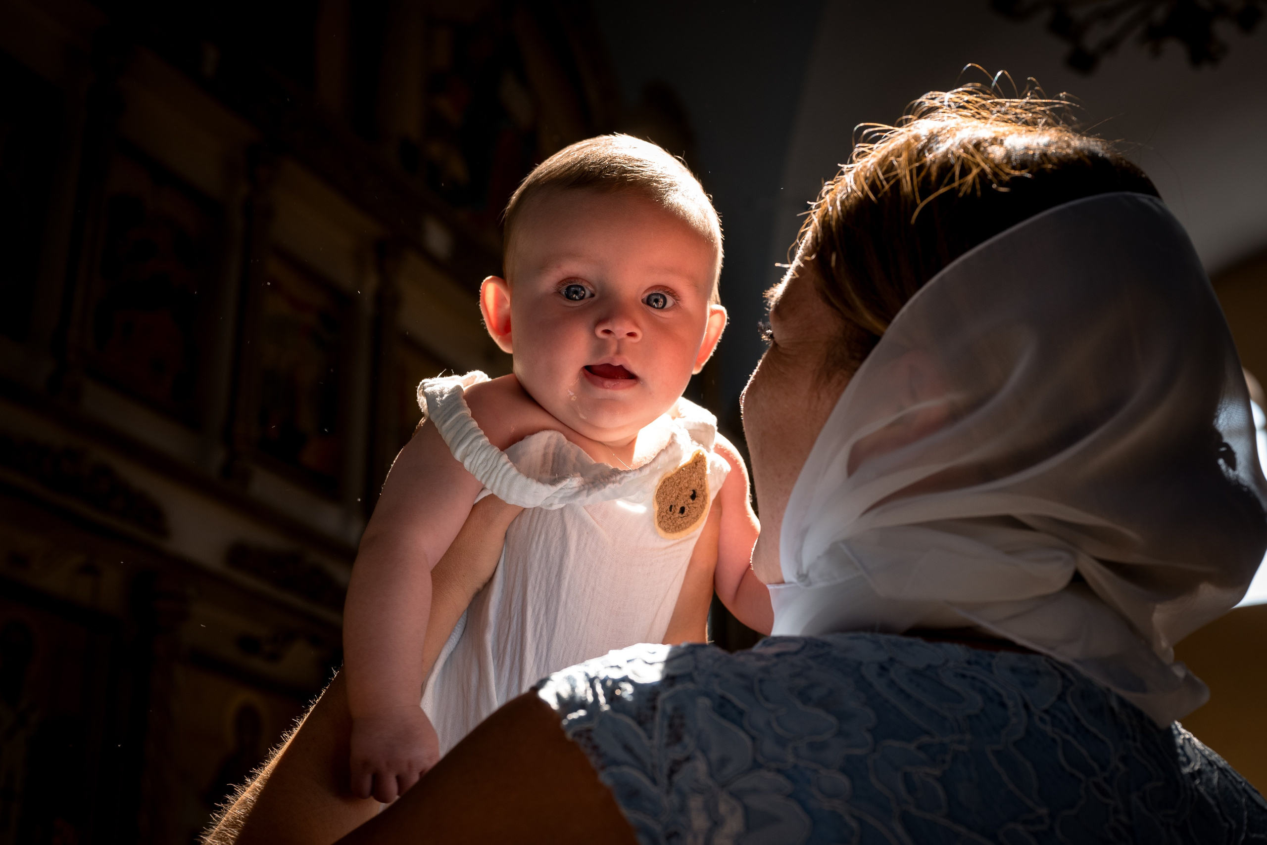 Таинство крещения. Фотограф Краснодарский край