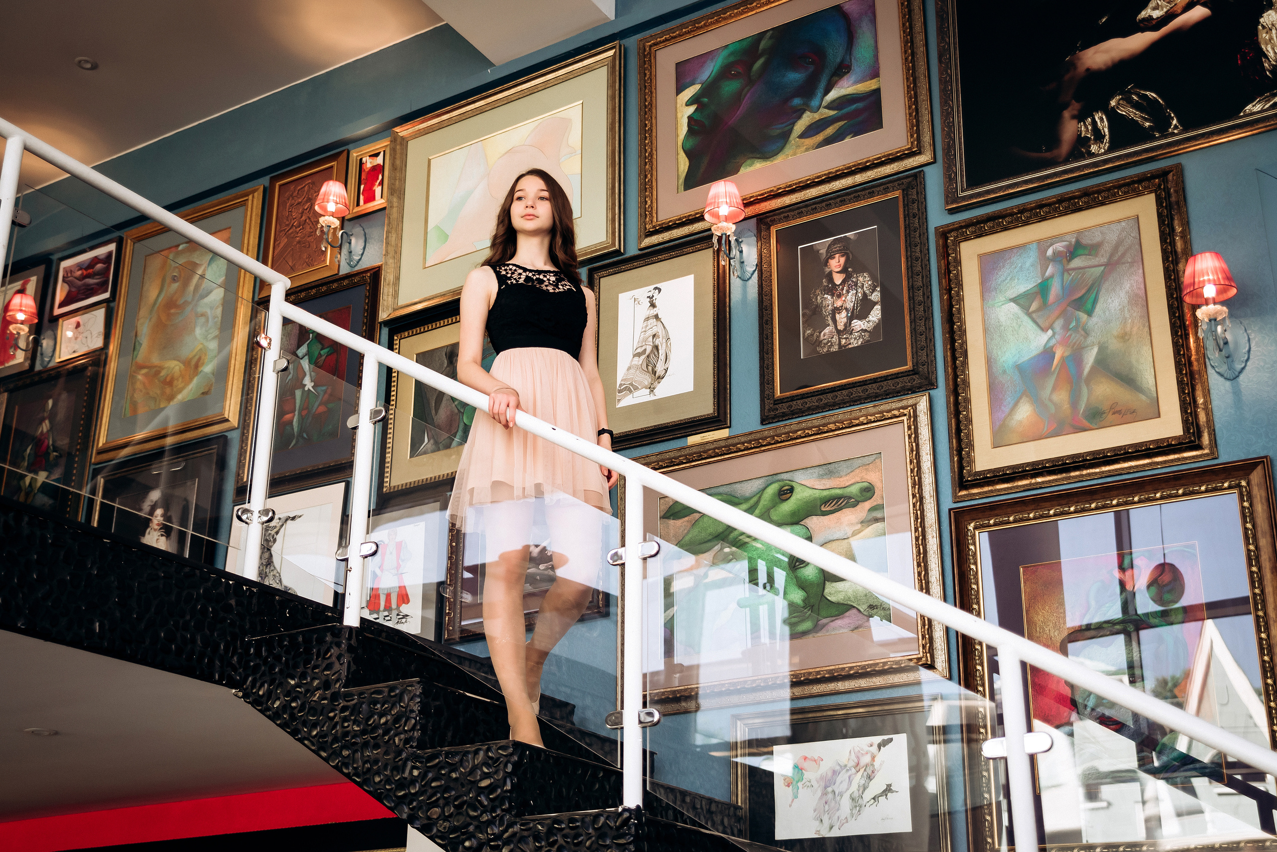 Дети-модели. Дом В.Зайцева, Москва