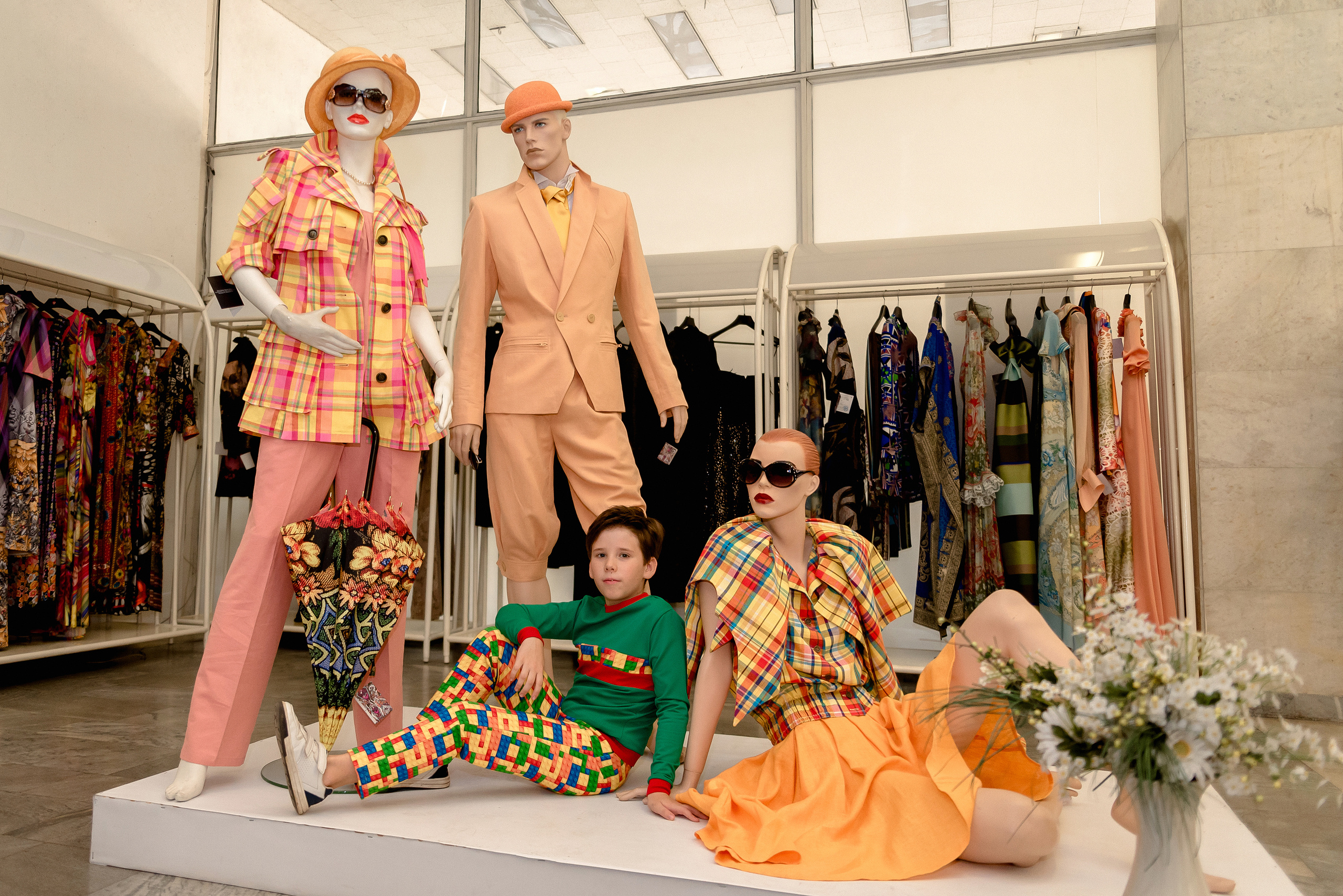 Дети-модели. Дом В.Зайцева, Москва