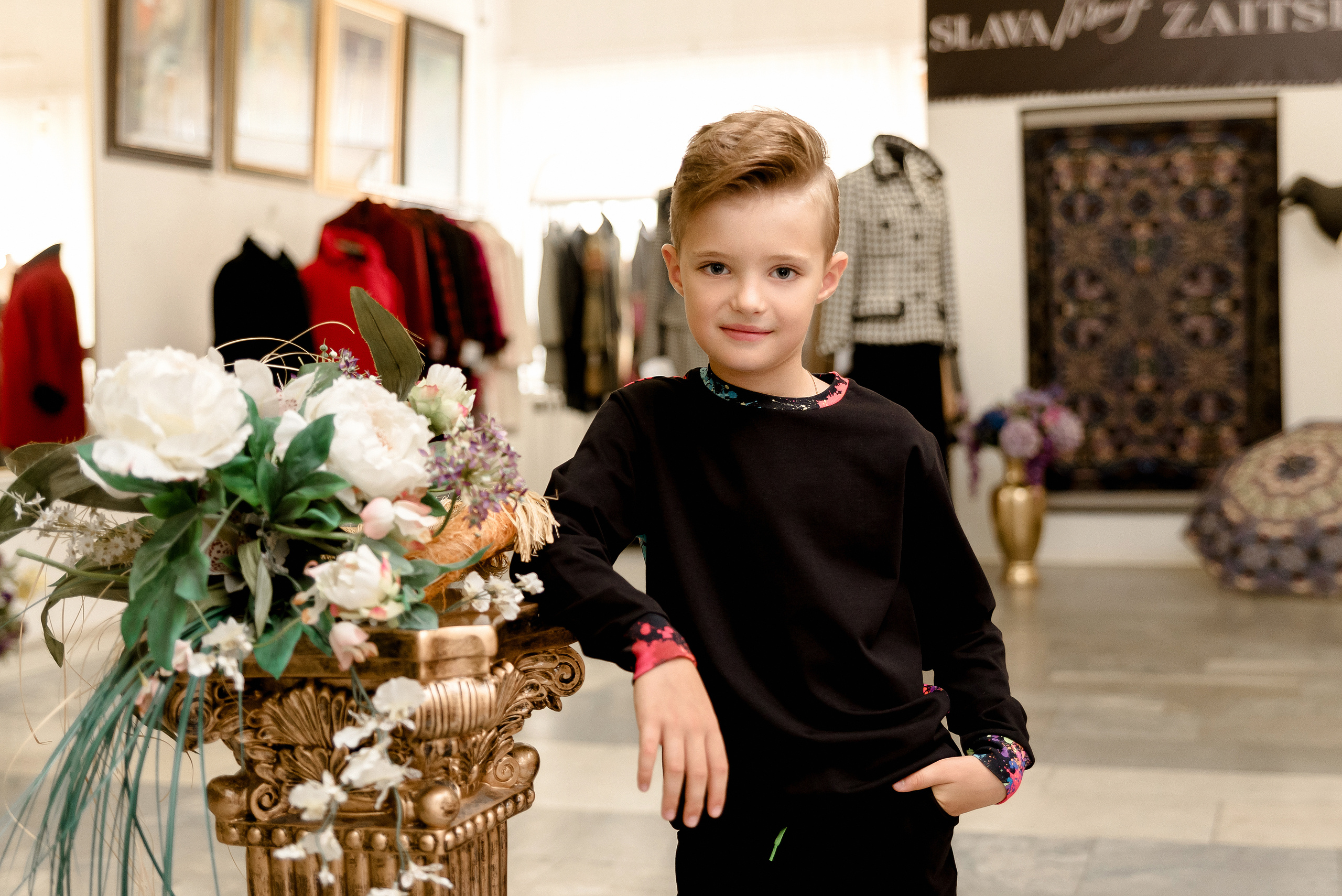 Дети-модели. Дом В.Зайцева, Москва