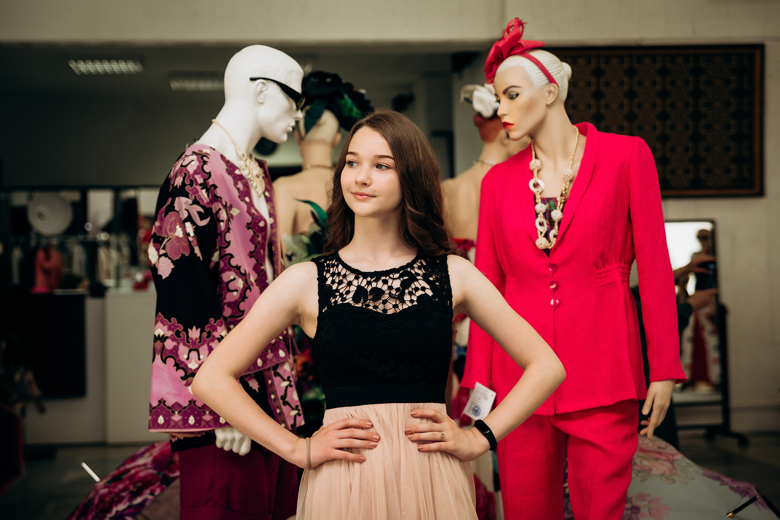 Дети-модели. Дом В.Зайцева, Москва