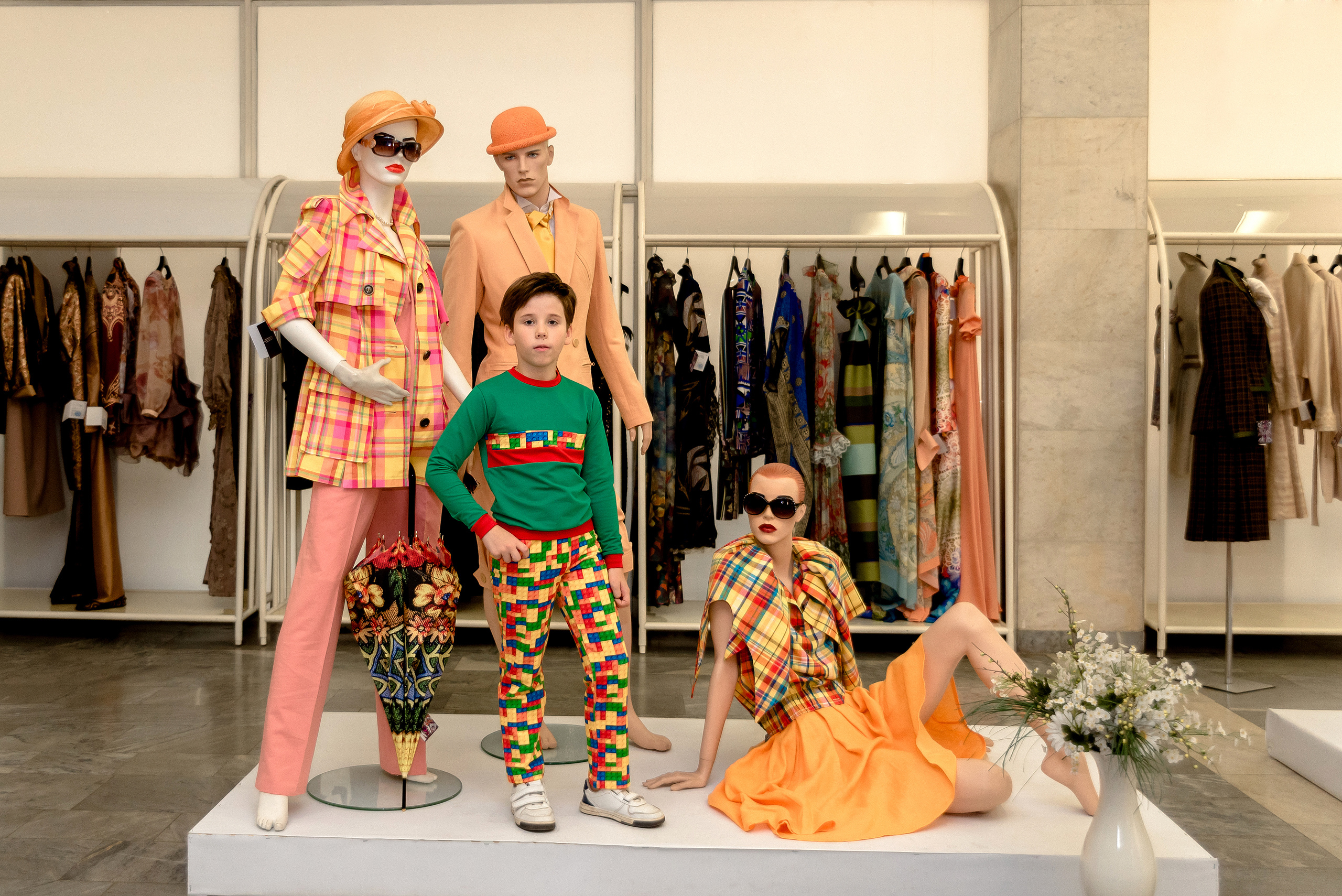 Дети-модели. Дом В.Зайцева, Москва