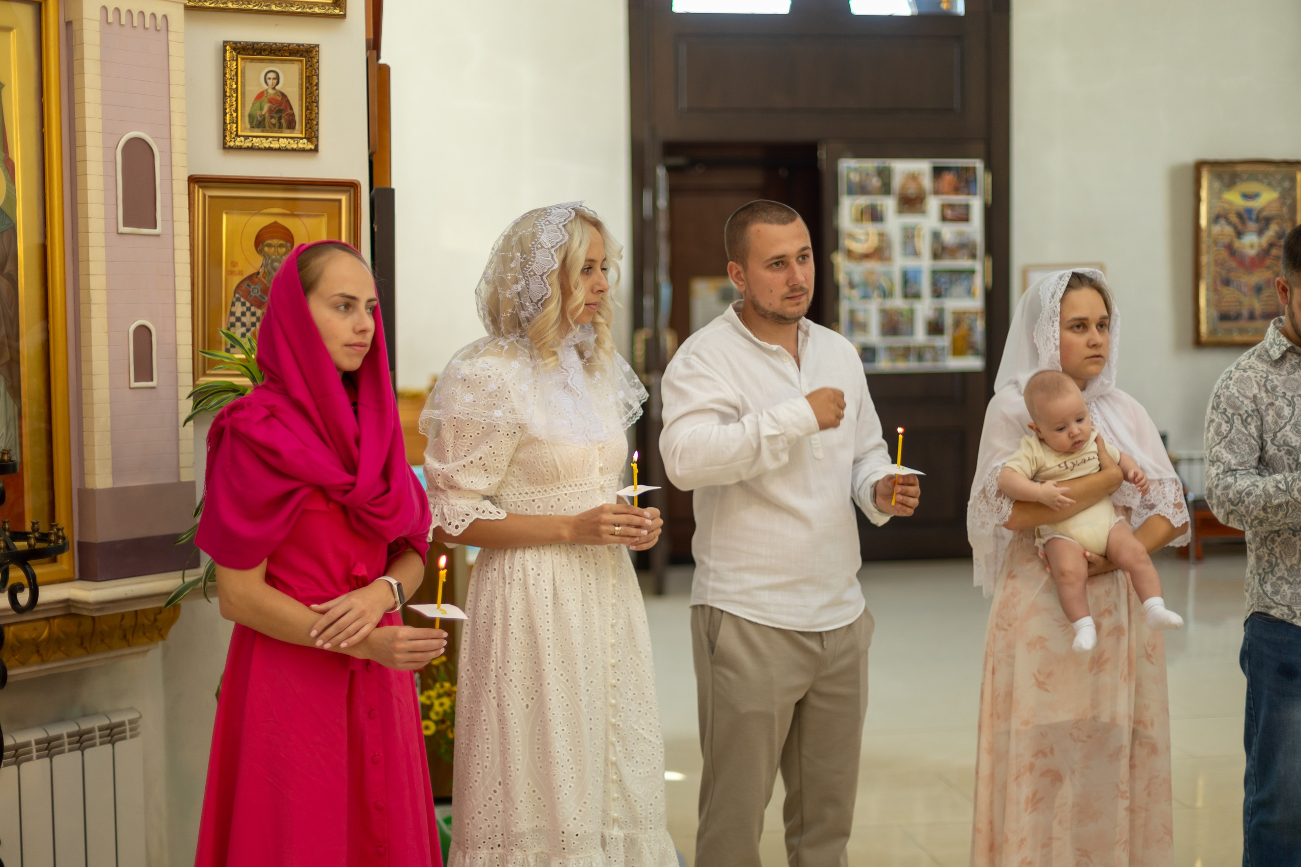 Крещение Артёма (все фото с таинсвта крещения). Фотограф новорожденных. Детский и семейный фотограф Марьяна Юдина