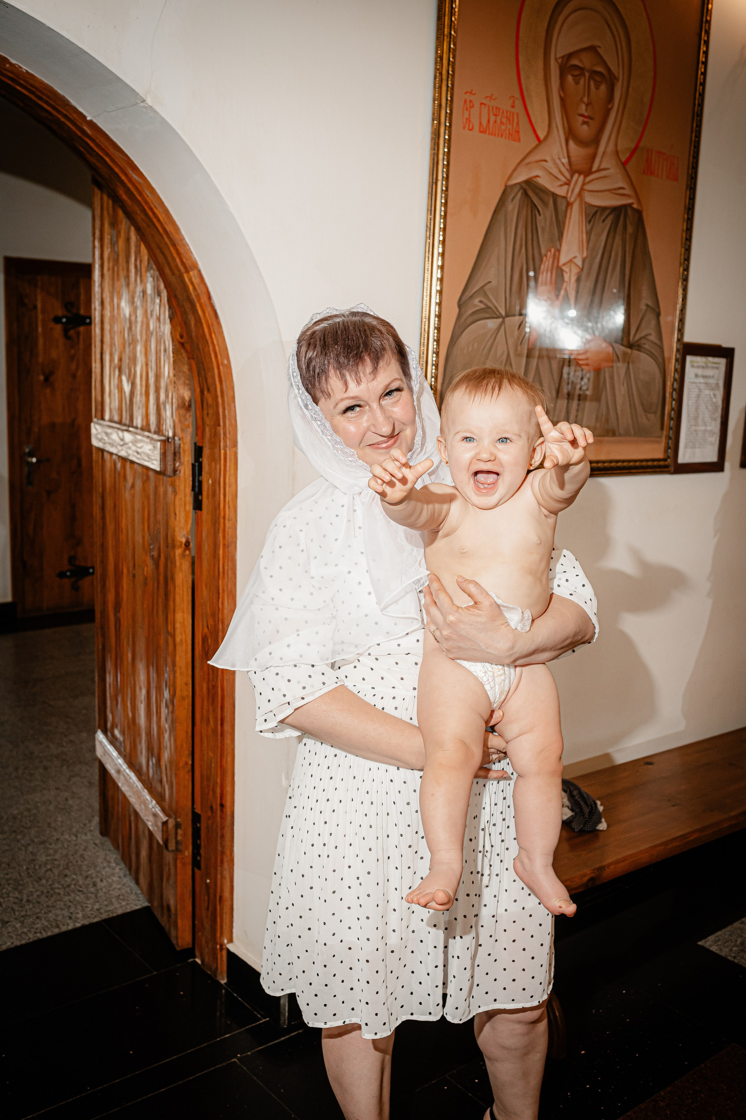 Крещение. Посёлок М. Горький. Свято — Пантелеимоновский храм. Свадебный фотограф Кропоткин Краснодар