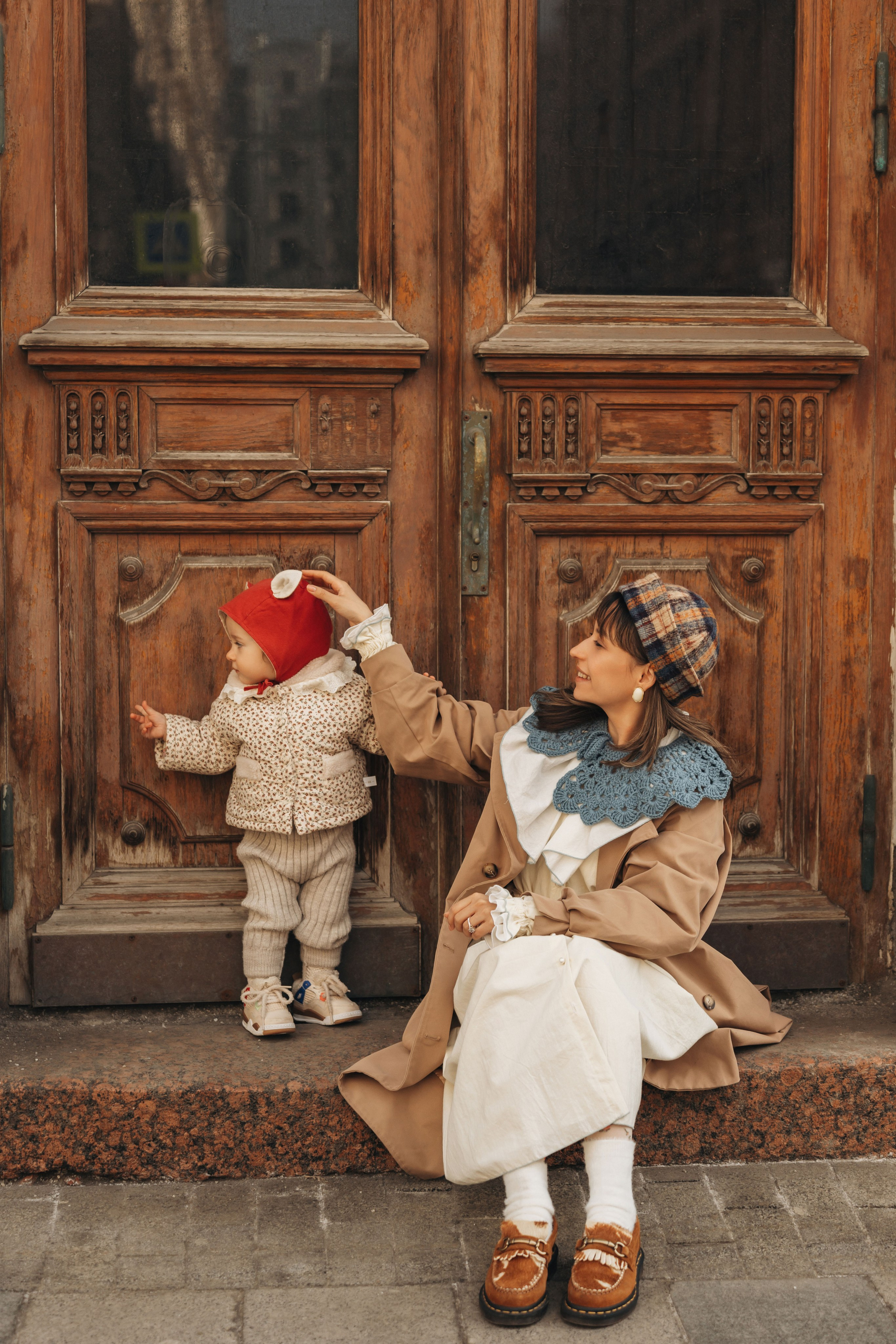 С мамой по улочкам Москвы. Ваш фотограф Вика Артемова