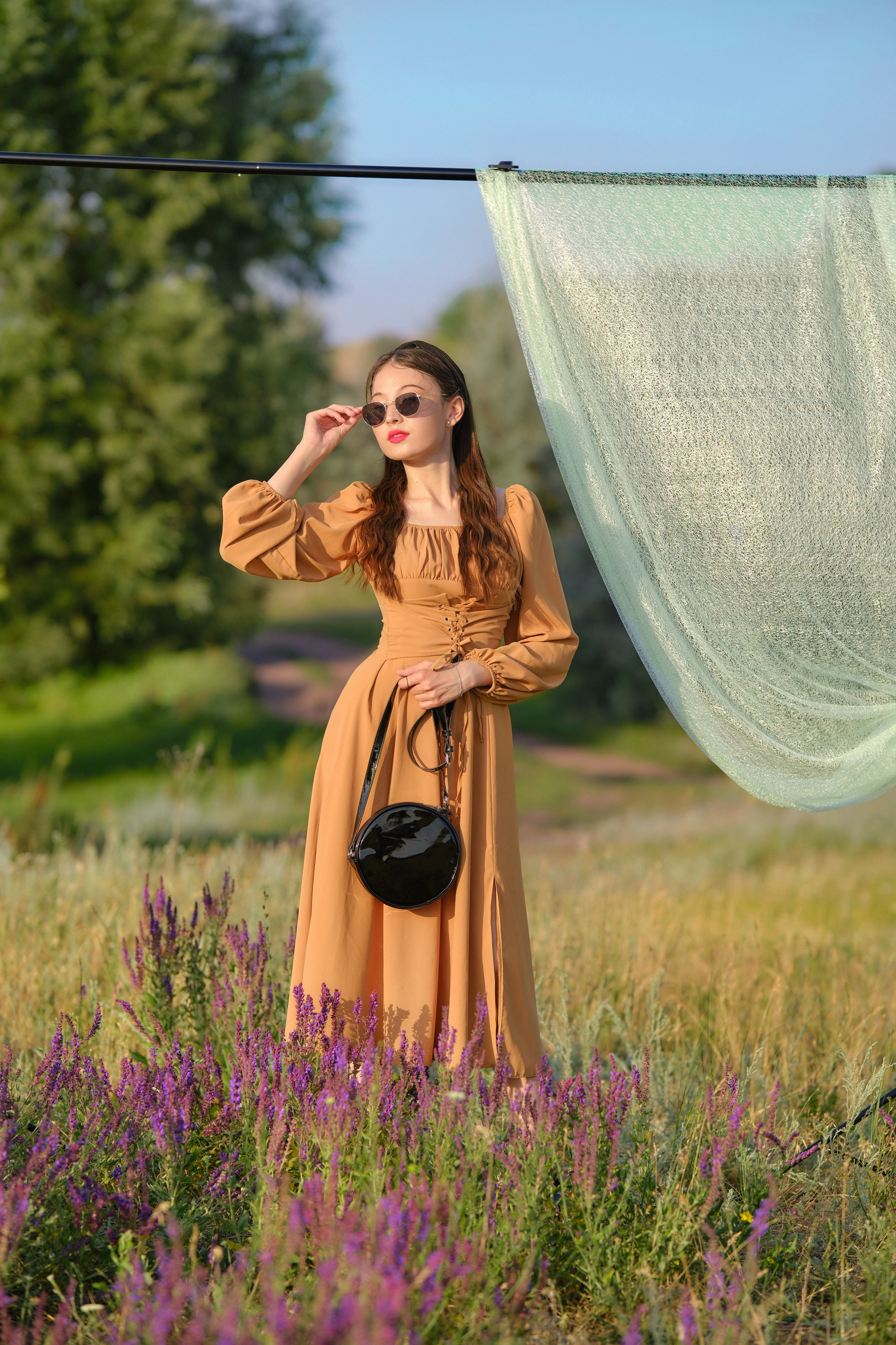 Летняя фотосессия на природе, в лесу, на улице. Семейная с детьми