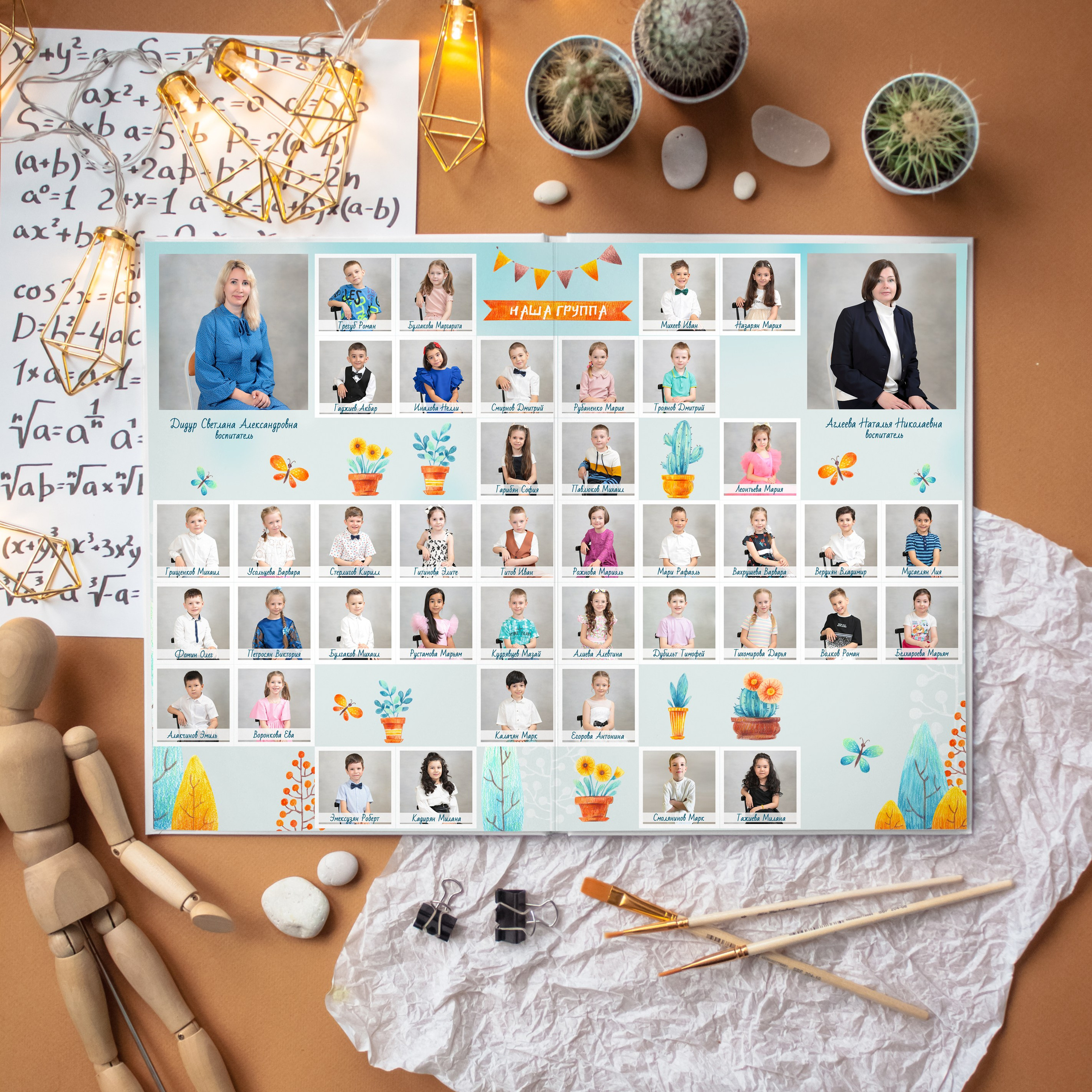 Детский сад «Колокольчик» Средний альбом. Школьный фотограф и фотограф в детском саду