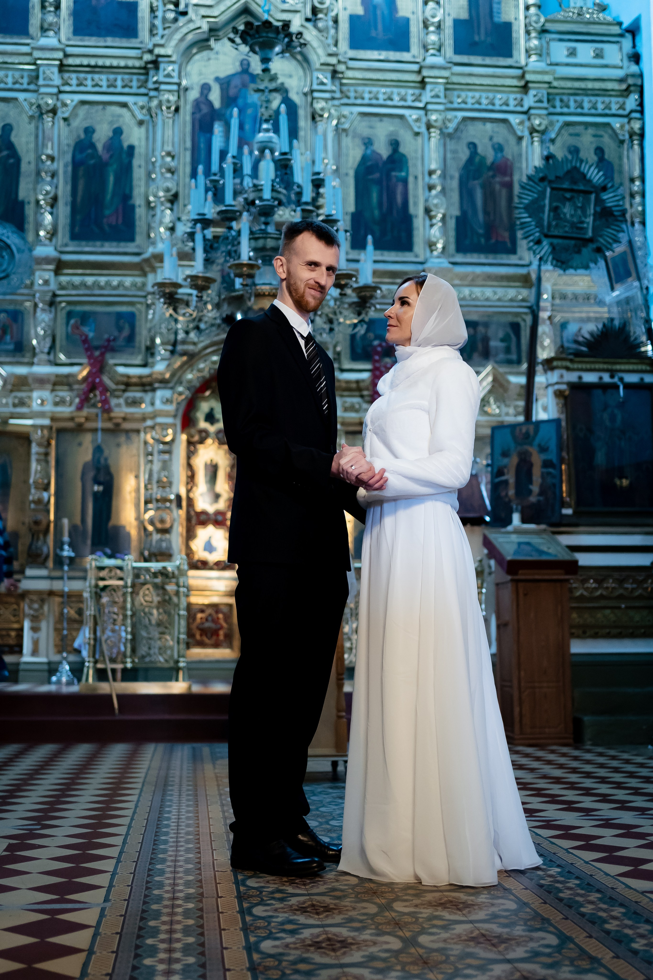 Венчание Анны и Олега. Семейный фотограф Варвара Сорока в городе Москве