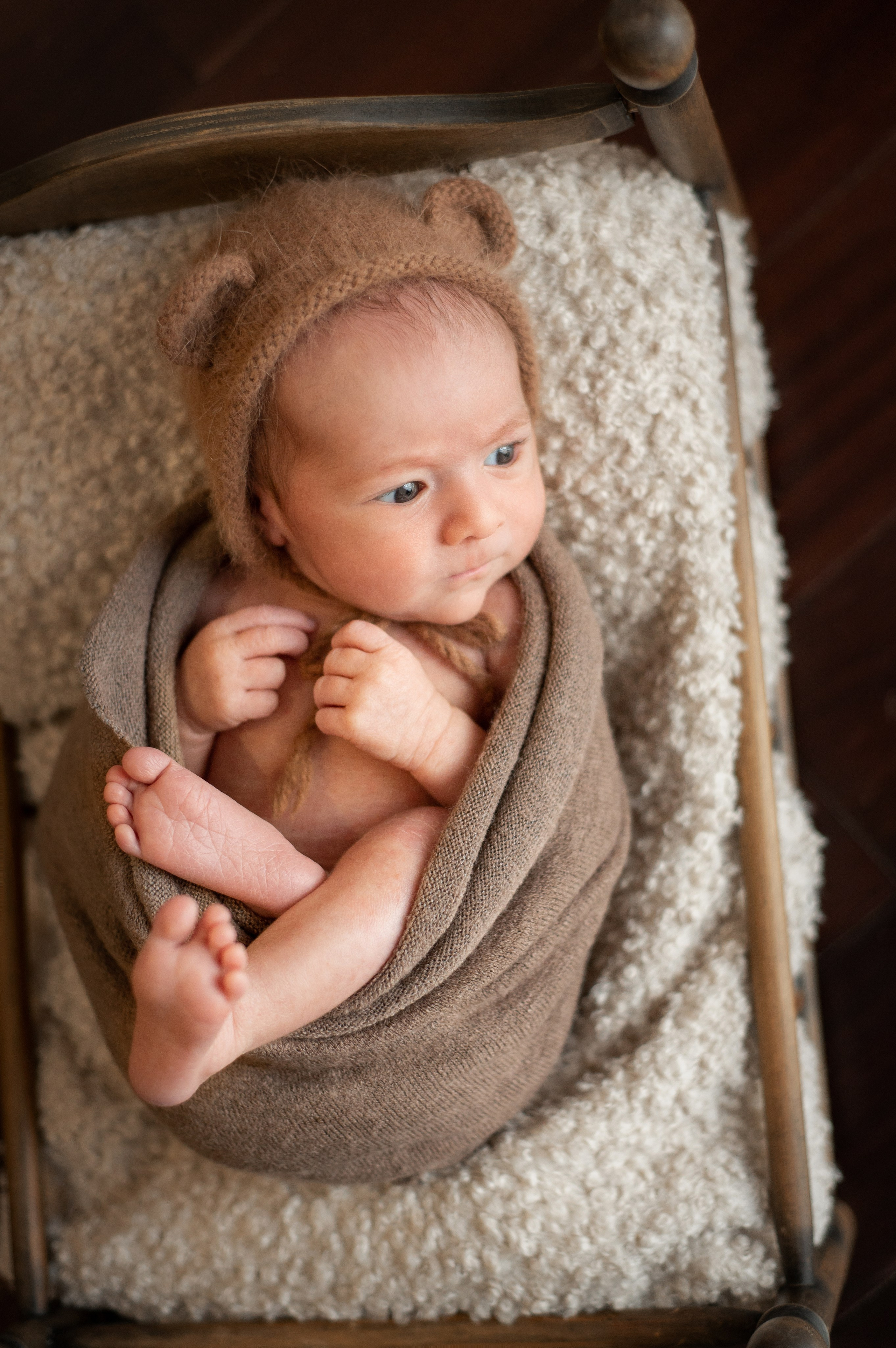 Фотосессия новорожденного. Фотограф новорожденных Анна Дырда