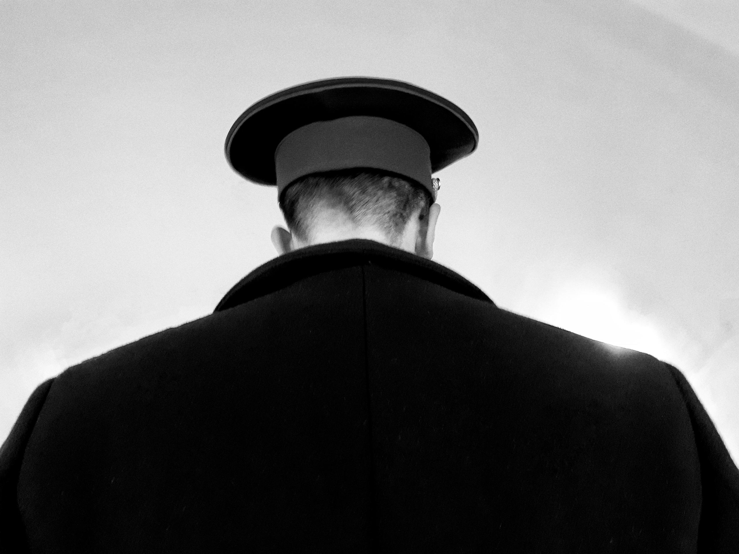 Black and white diary