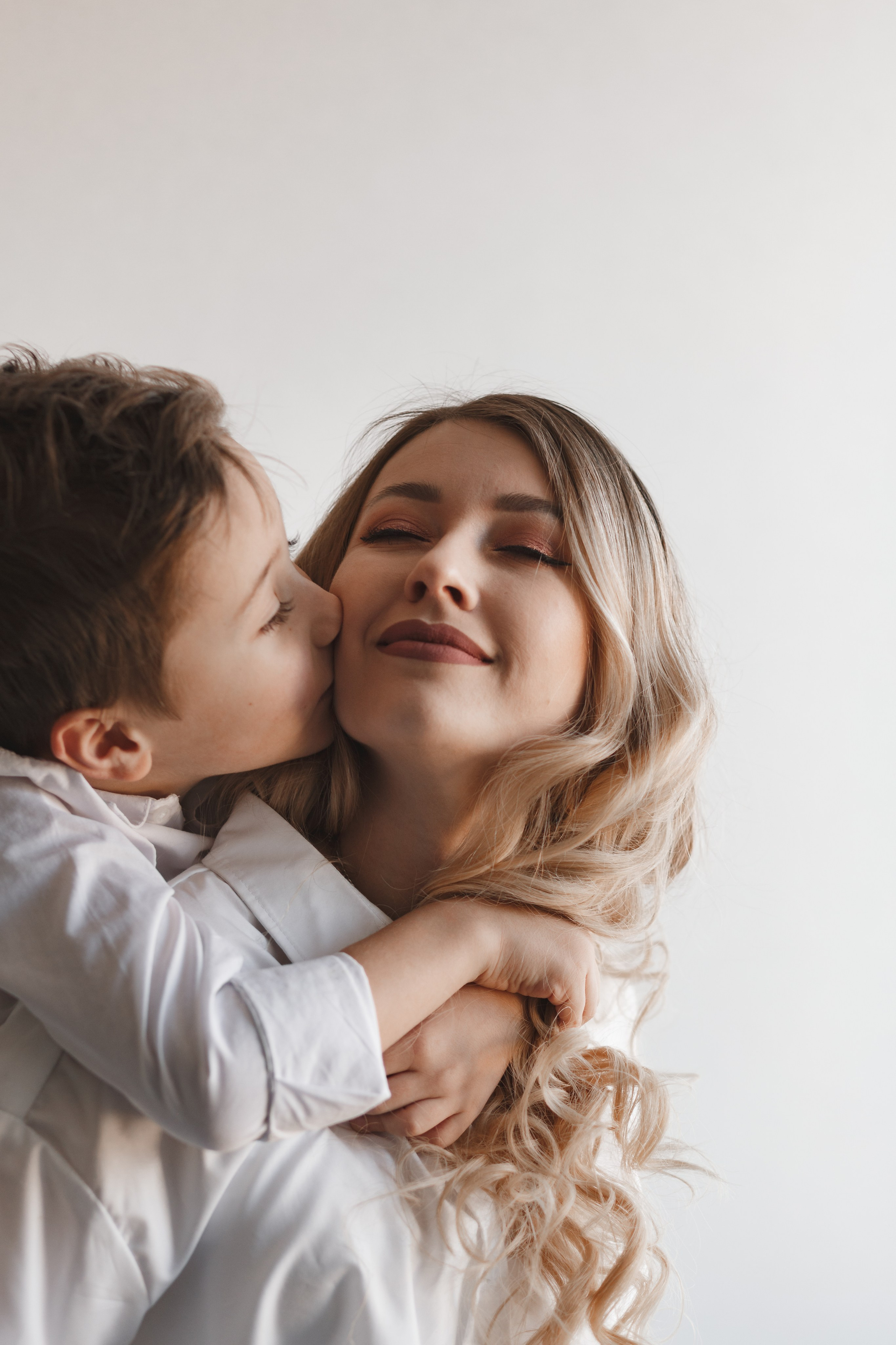 мама с сыном фотосессия