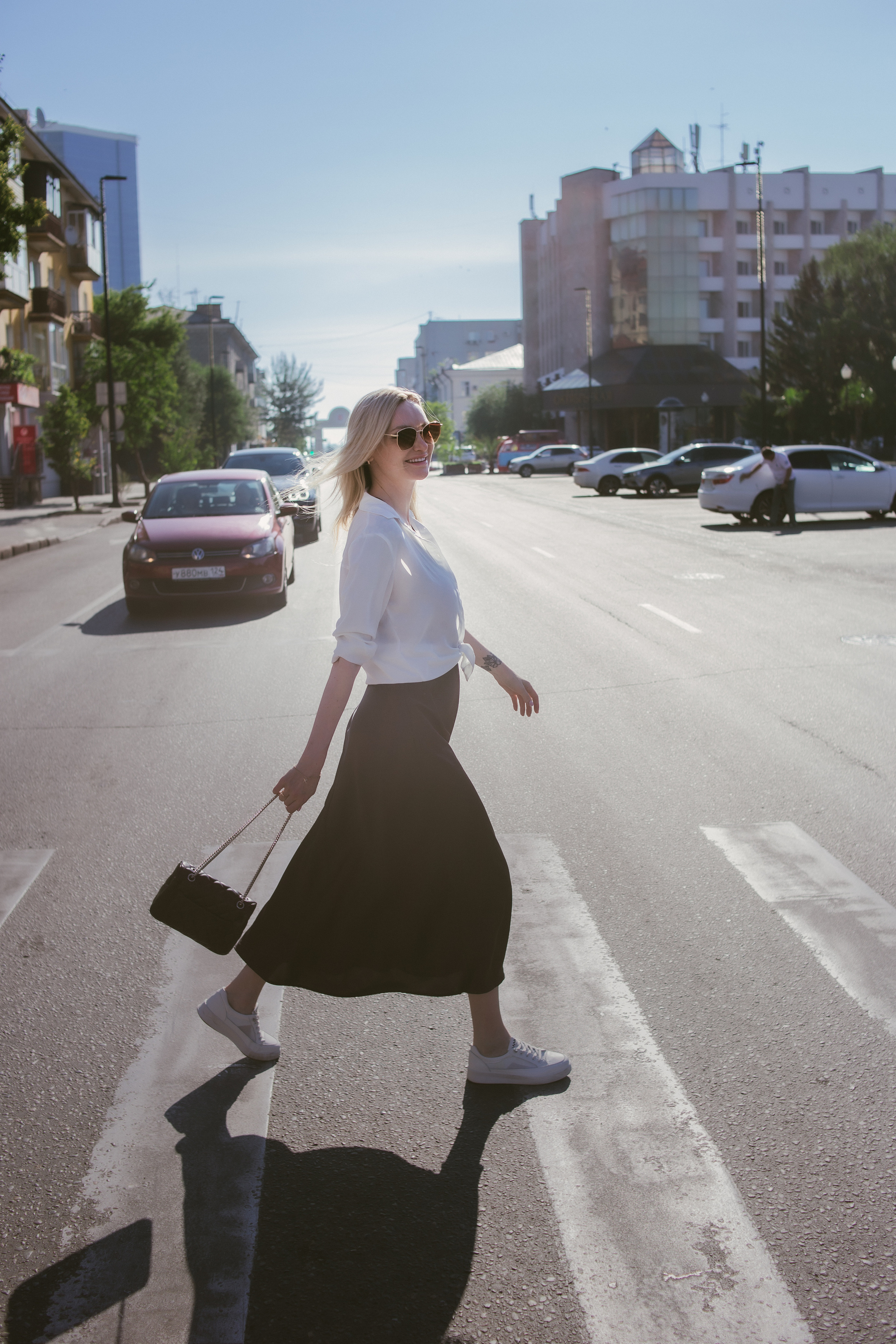 Ольга. Городская прогулка. Фотограф Регина Крикунова г. Красноярск