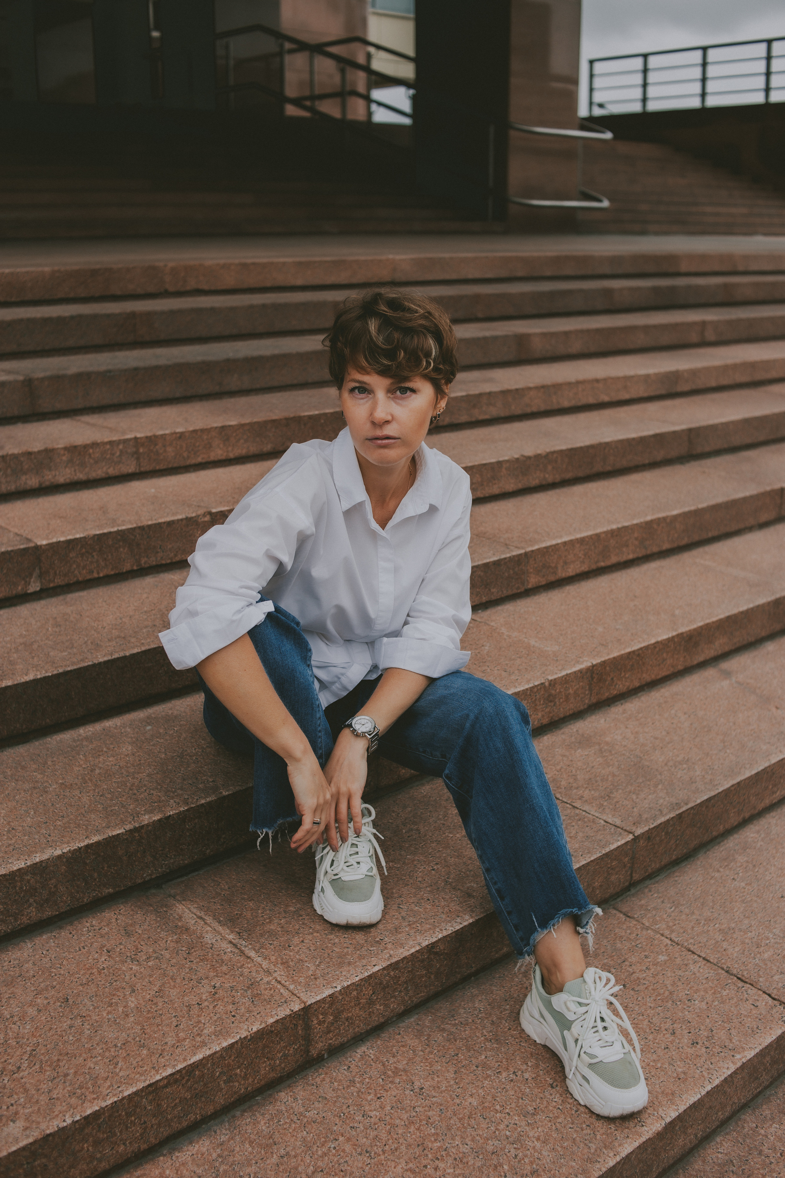 Татьяна. Дождь. Фотограф Регина Крикунова г. Красноярск