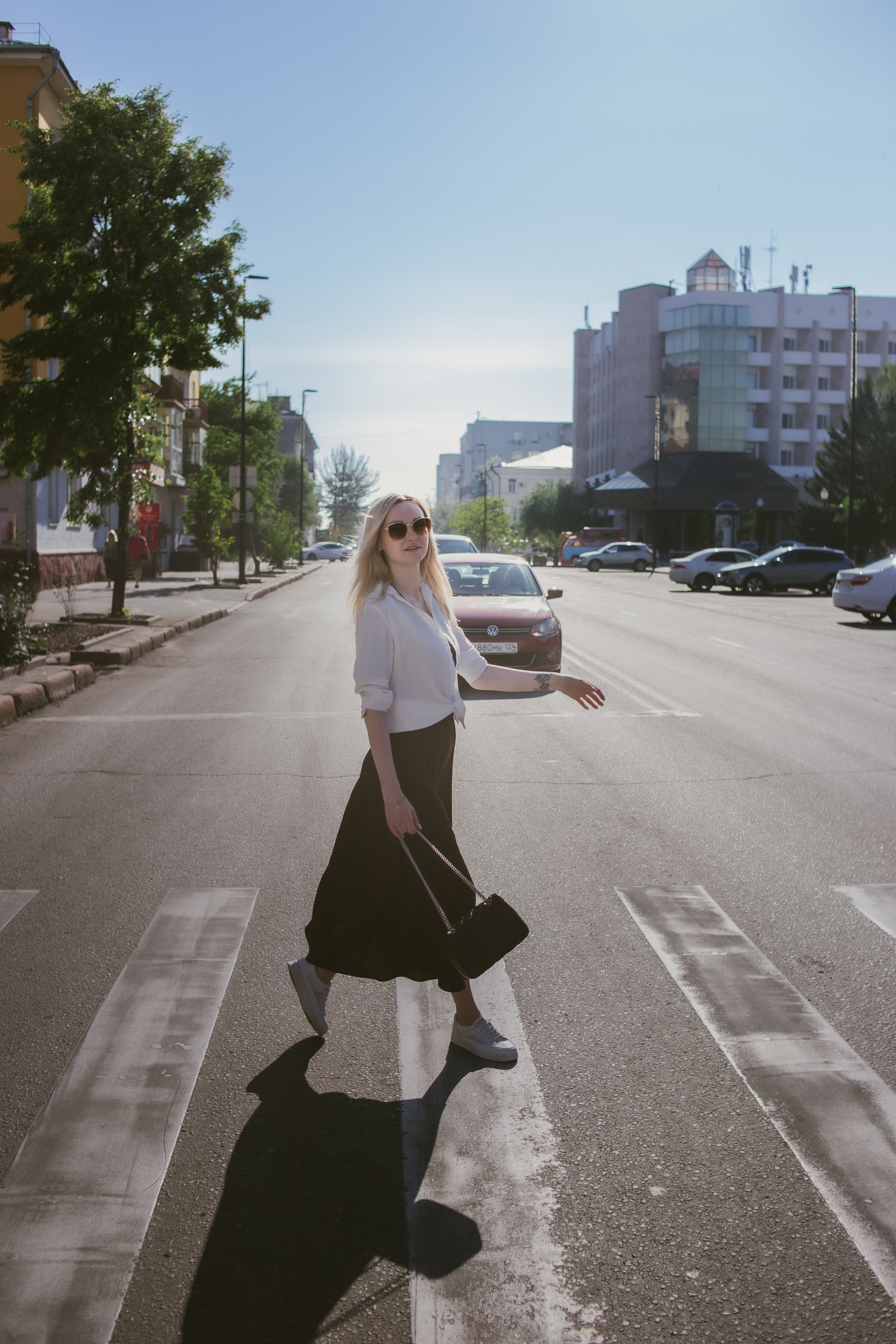 Ольга. Городская прогулка. Фотограф Регина Крикунова г. Красноярск