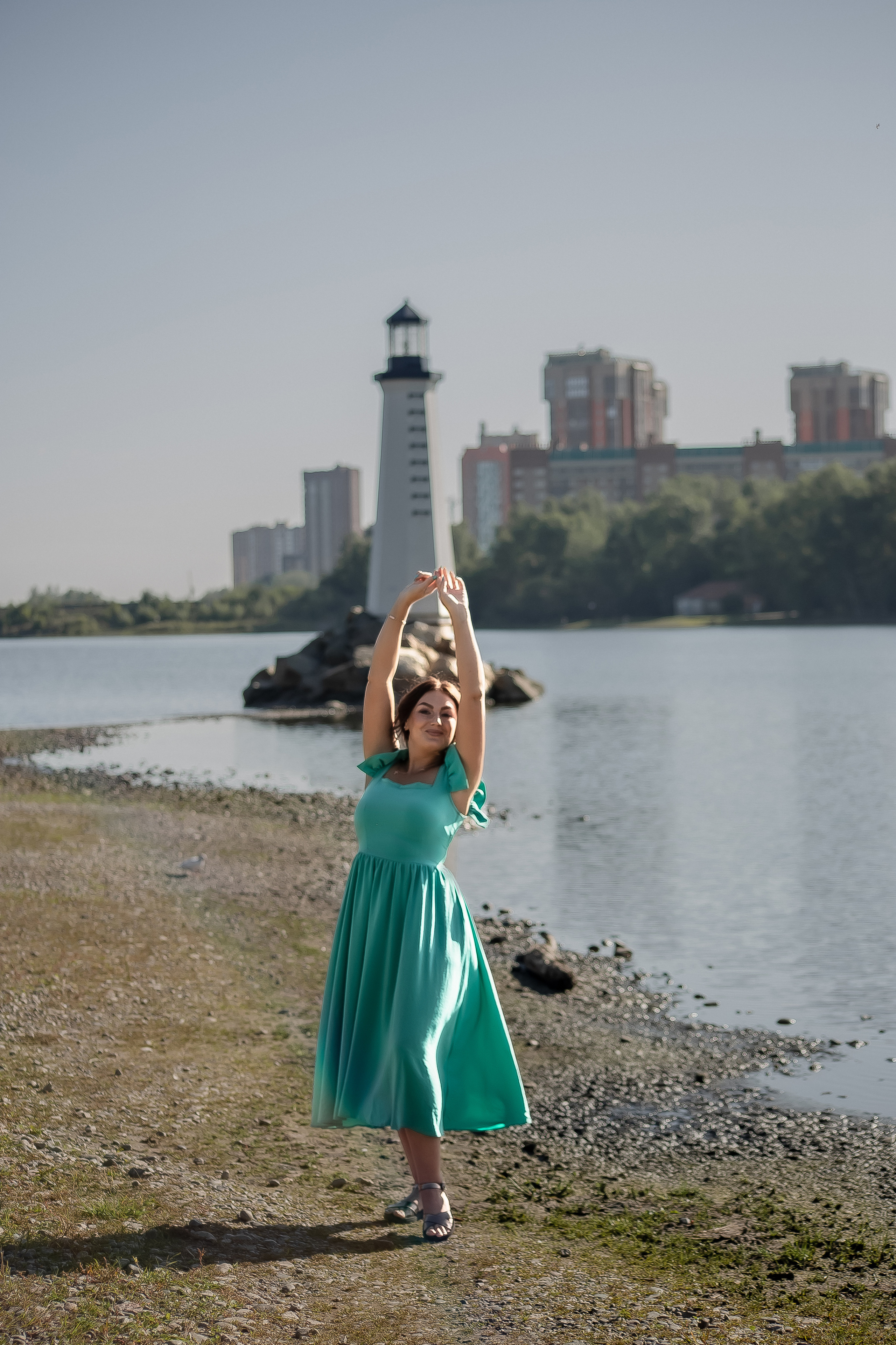 Алёна. Прогулка у маяка. Фотограф Регина Крикунова г. Красноярск