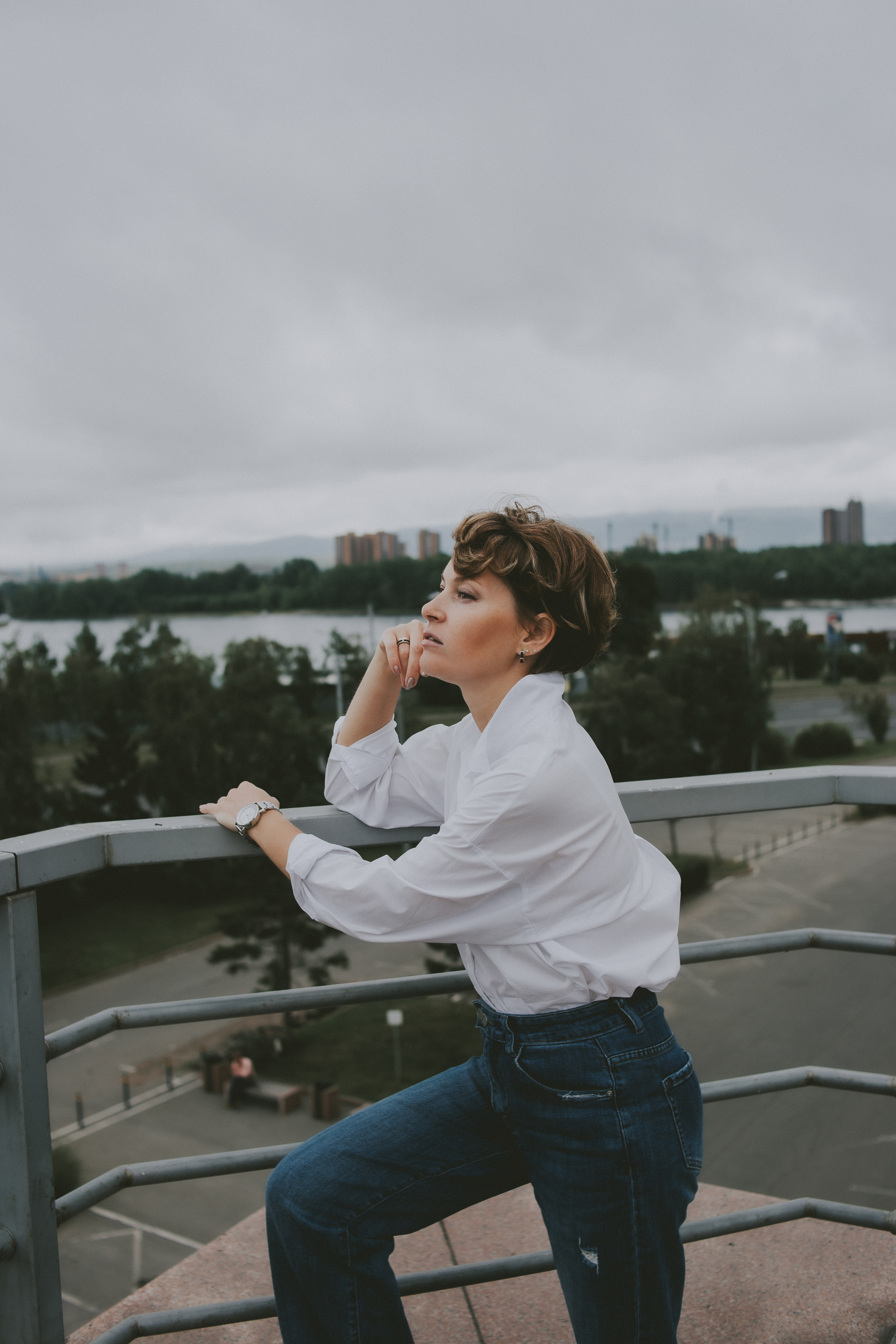 Татьяна. Дождь. Фотограф Регина Крикунова г. Красноярск