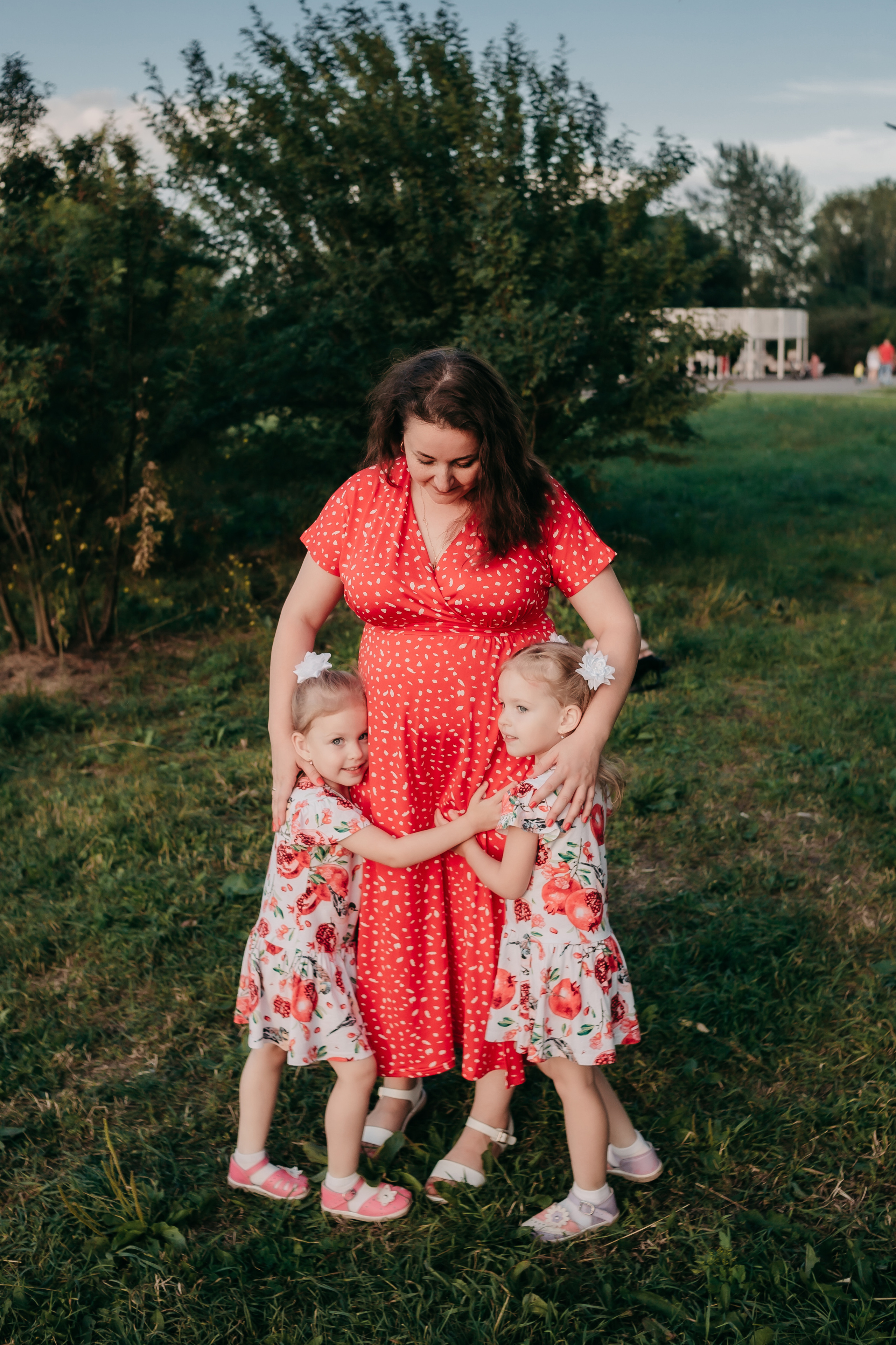 Семейная прогулка. Анастасия, Анна и Арина. Фотограф Регина Крикунова г. Красноярск