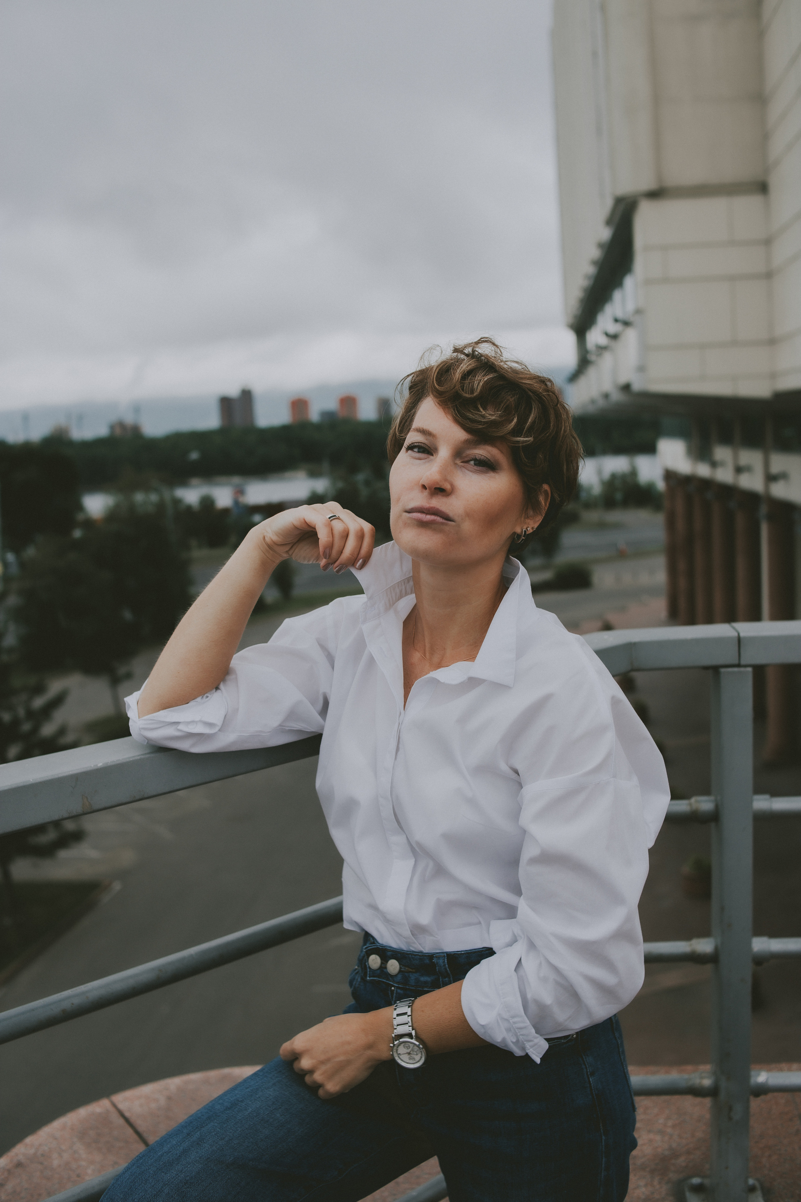 Татьяна. Дождь. Фотограф Регина Крикунова г. Красноярск