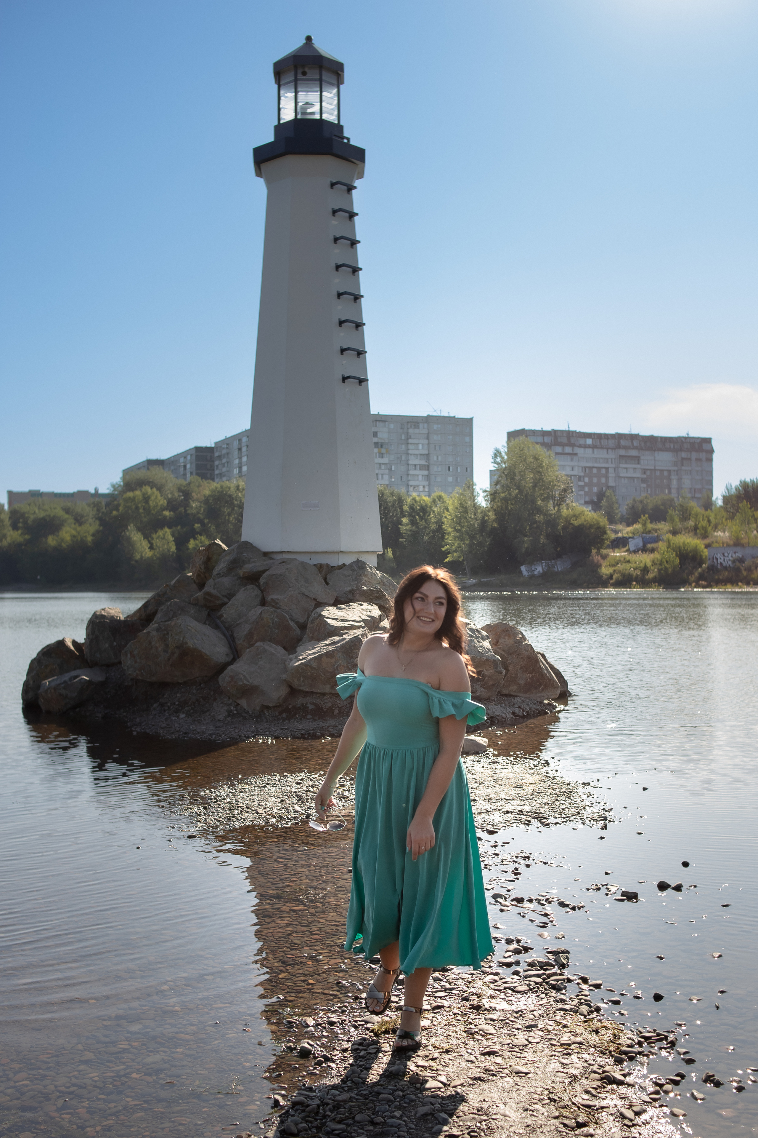 Алёна. Прогулка у маяка. Фотограф Регина Крикунова г. Красноярск