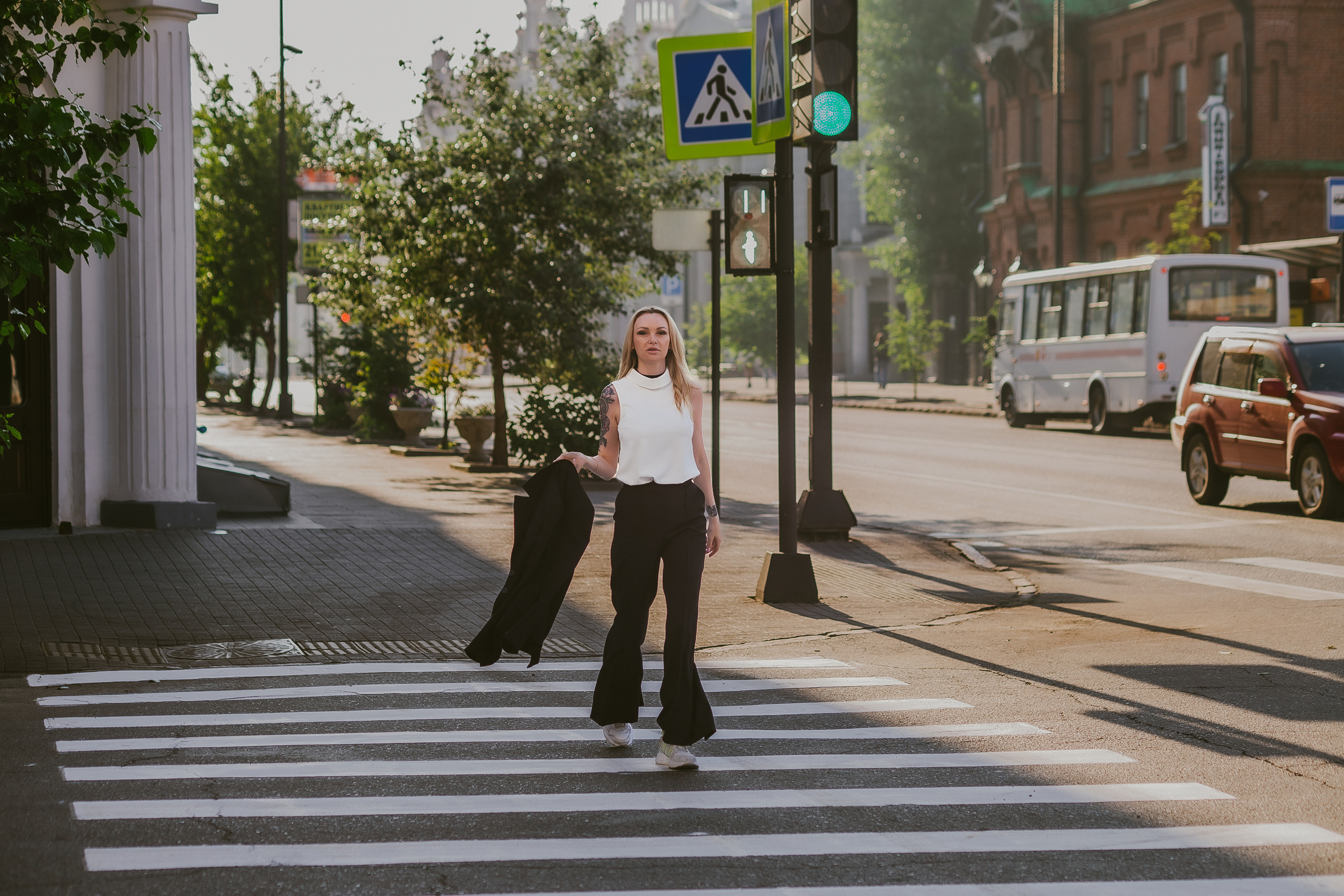 Ольга. Городская прогулка. Фотограф Регина Крикунова г. Красноярск