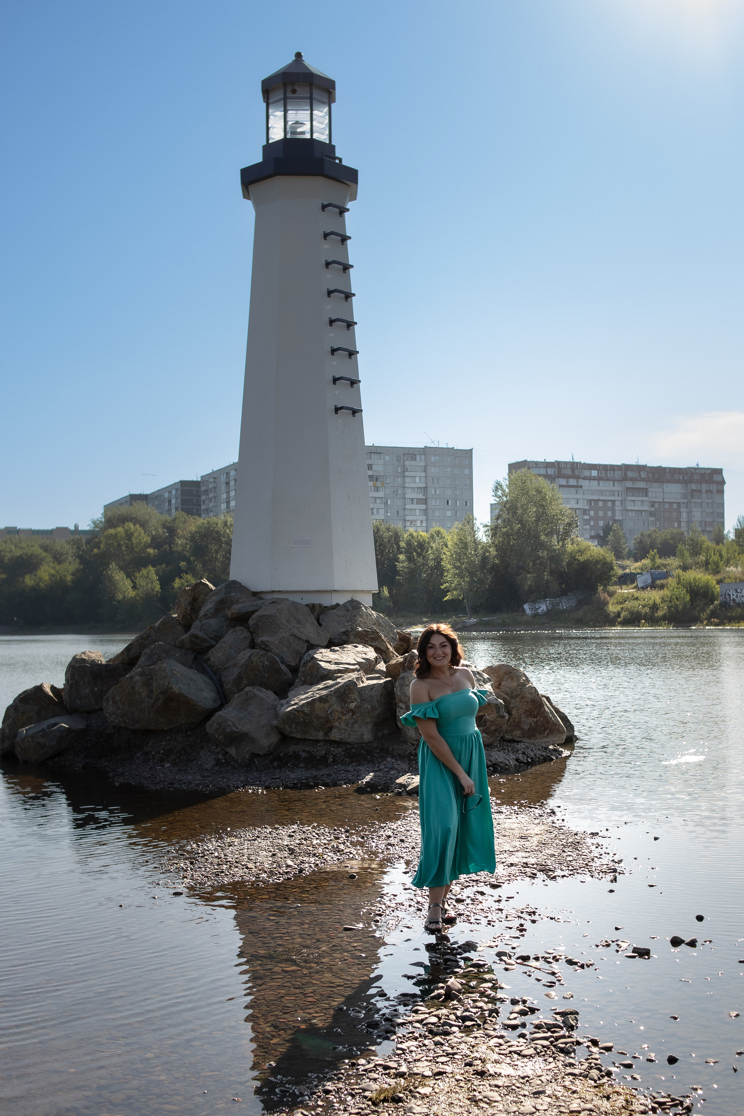 Алёна. Прогулка у маяка. Фотограф Регина Крикунова г. Красноярск