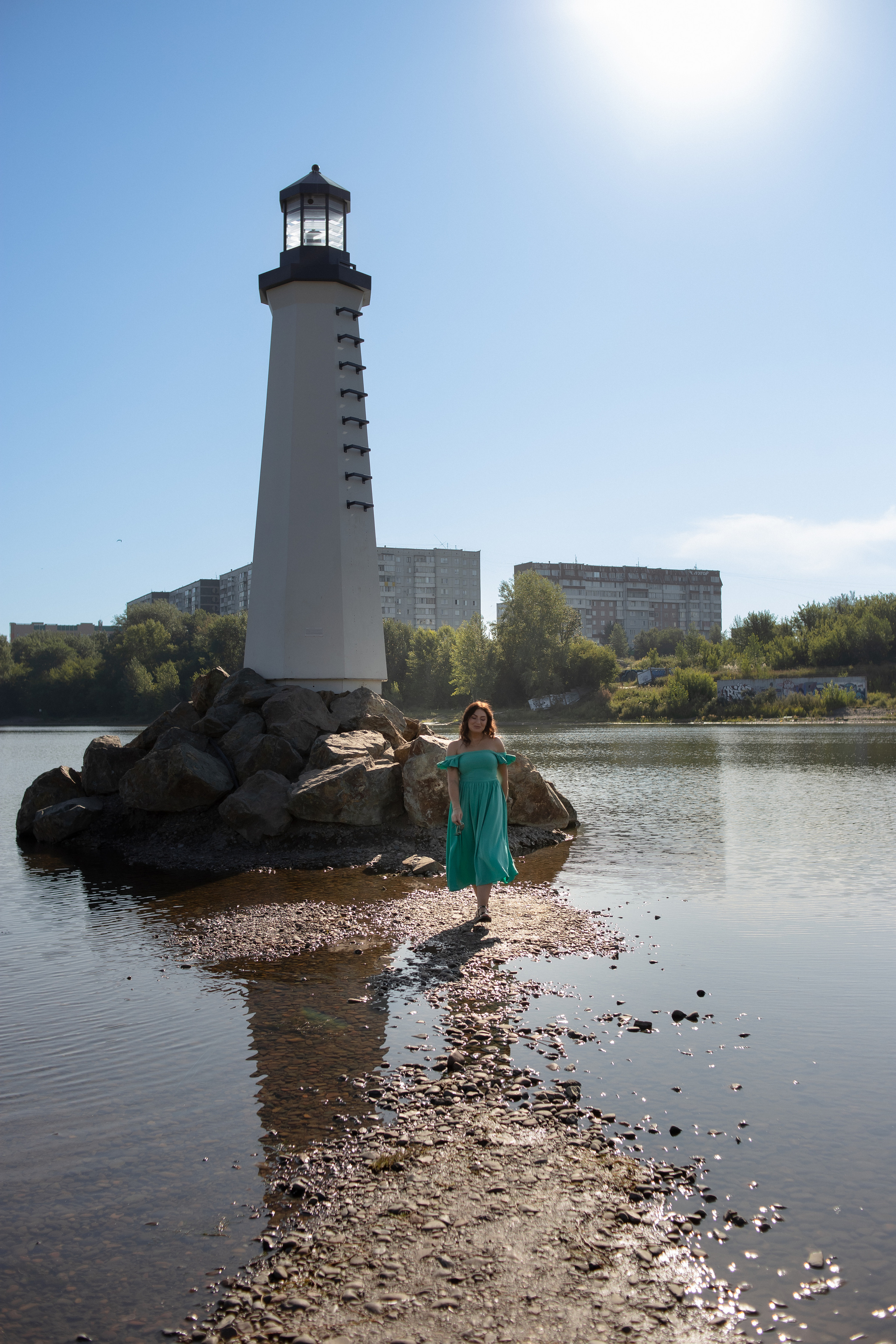 Алёна. Прогулка у маяка. Фотограф Регина Крикунова г. Красноярск