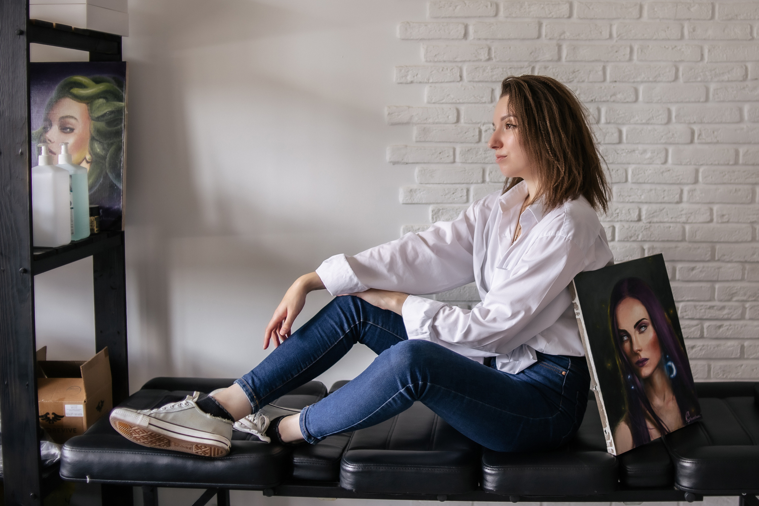 Марина. Контент для тату-мастера (август 2023). Фотограф Регина Крикунова г. Красноярск