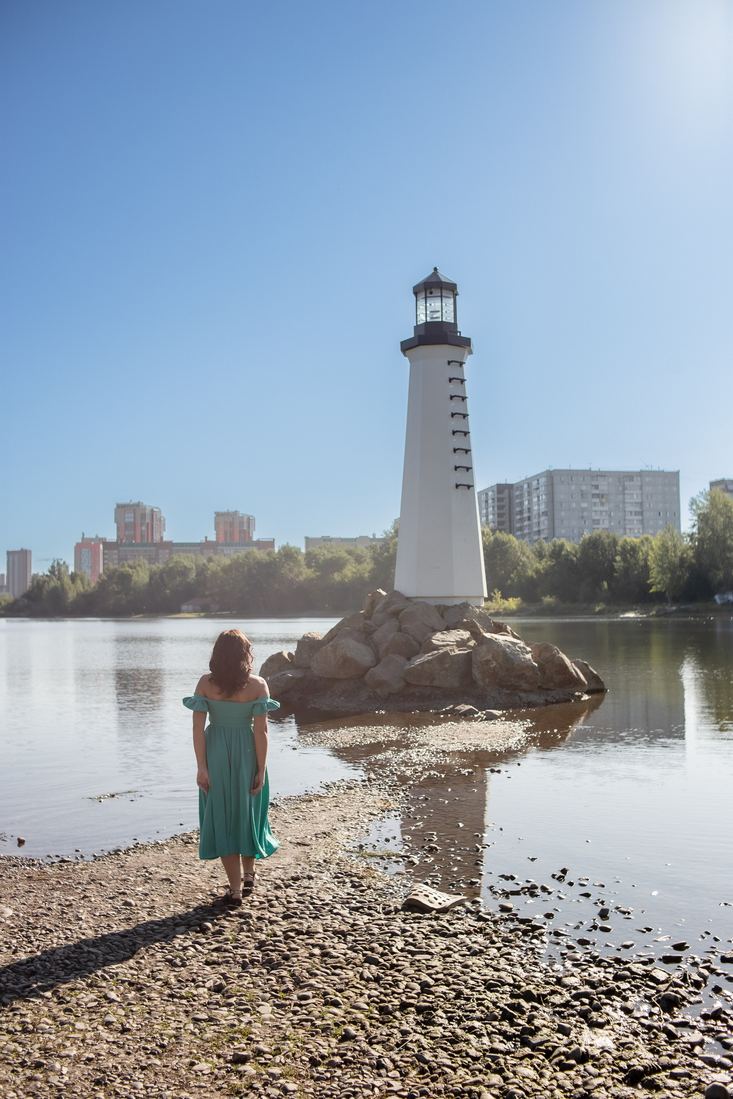 Алёна. Прогулка у маяка. Фотограф Регина Крикунова г. Красноярск