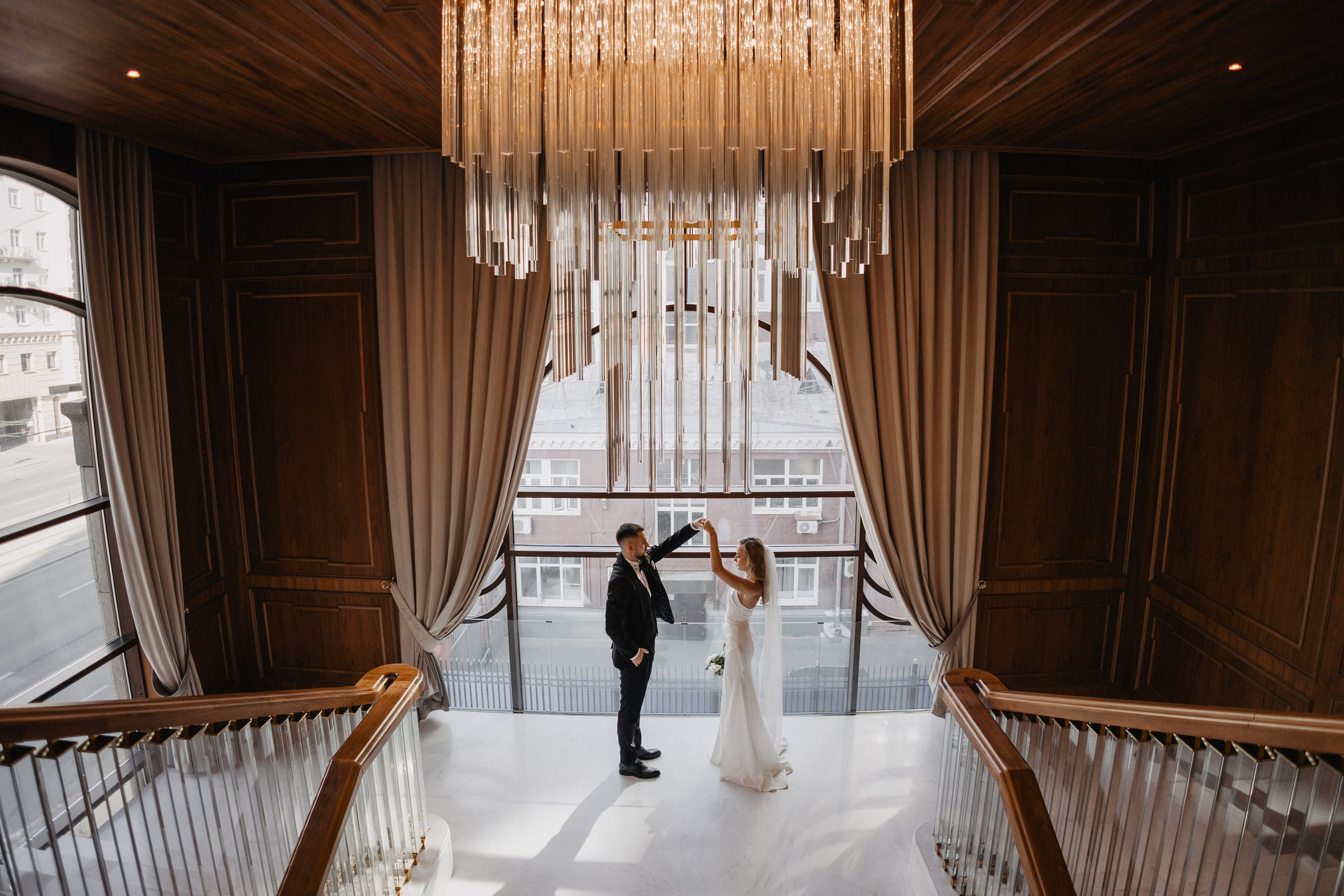 свадебная фотосессия в отеле Марриотт Империал Плаза