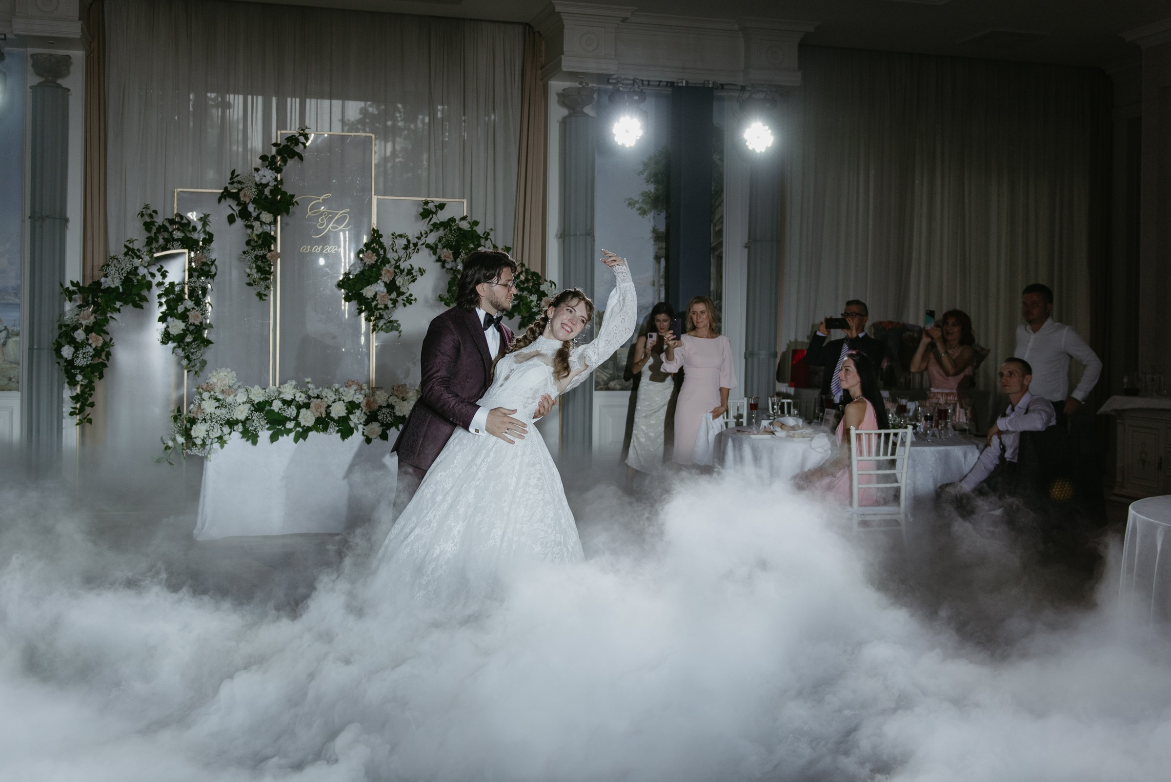 свадебный банкет в резиденции К2