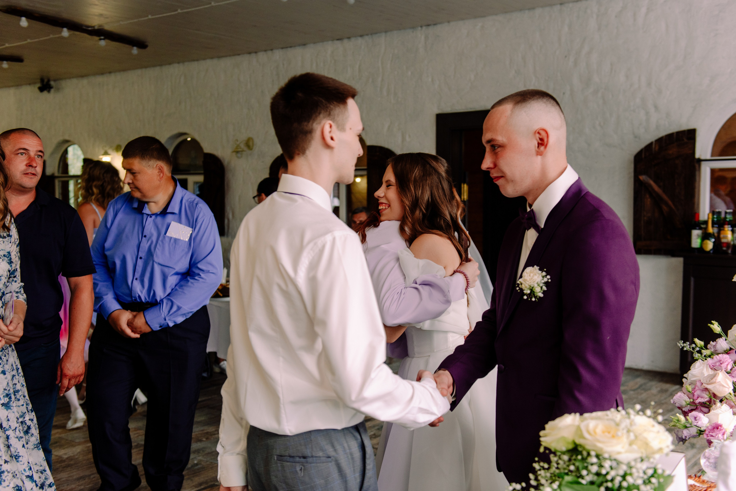 Юля и Саша — душевный банкет. Семейный и свадебный фотограф в Рязани Лиза Голованова