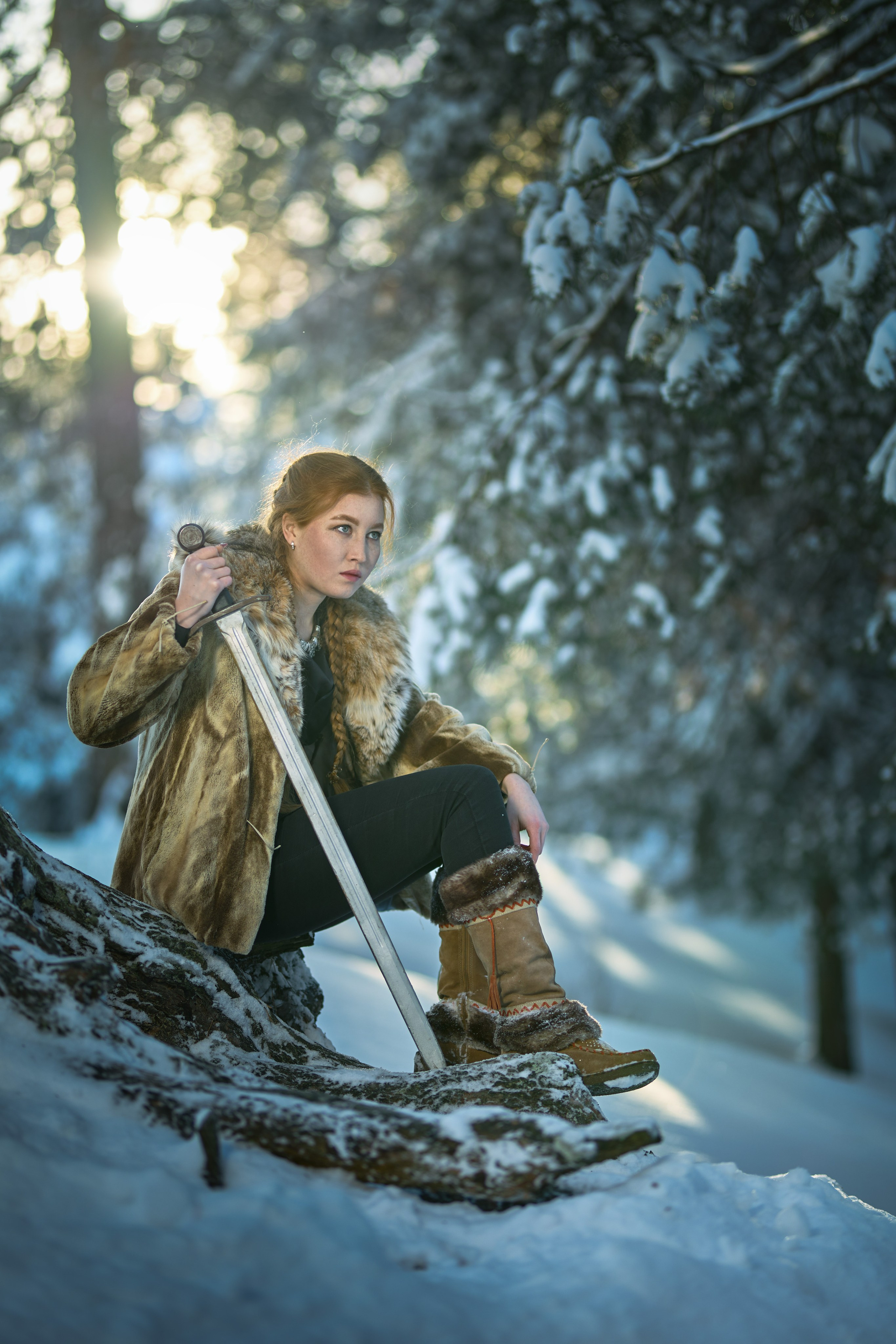 Фотосессия охотница. Владимир Суздалов (ProMaXe) — Портретный фотограф, тематические фотосессии в Чебоксарах