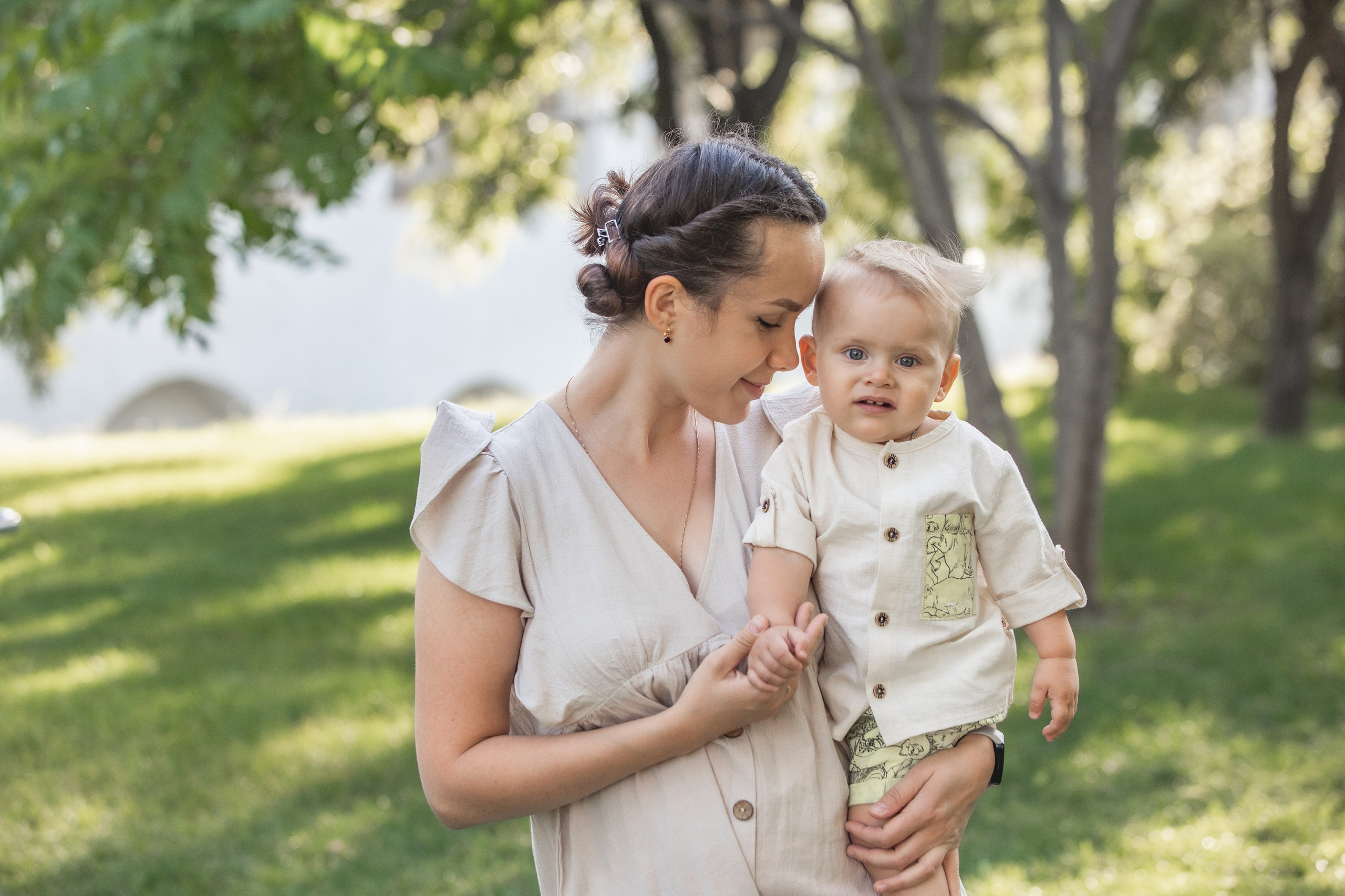 Семейная фотосесия на улице. Фотограф в Астрахани Айлет Утегенова