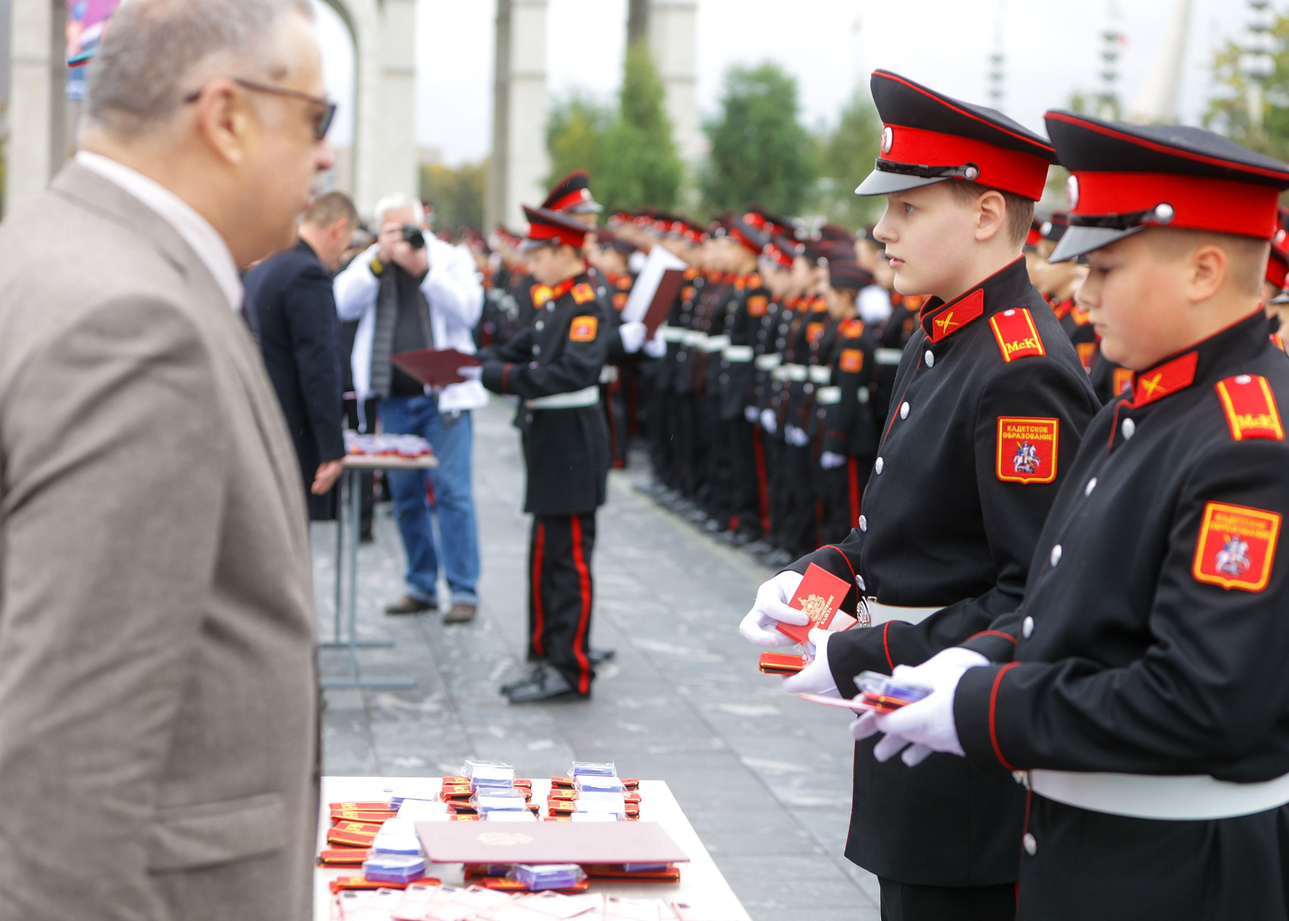 Посвящению в кадеты в Первом Московском кадетском корпусе, Дипломатической кадетской школы. Выпускные альбомы и школьный фотограф в Подольске, Троицке, Щербинке, Москве и Московской области