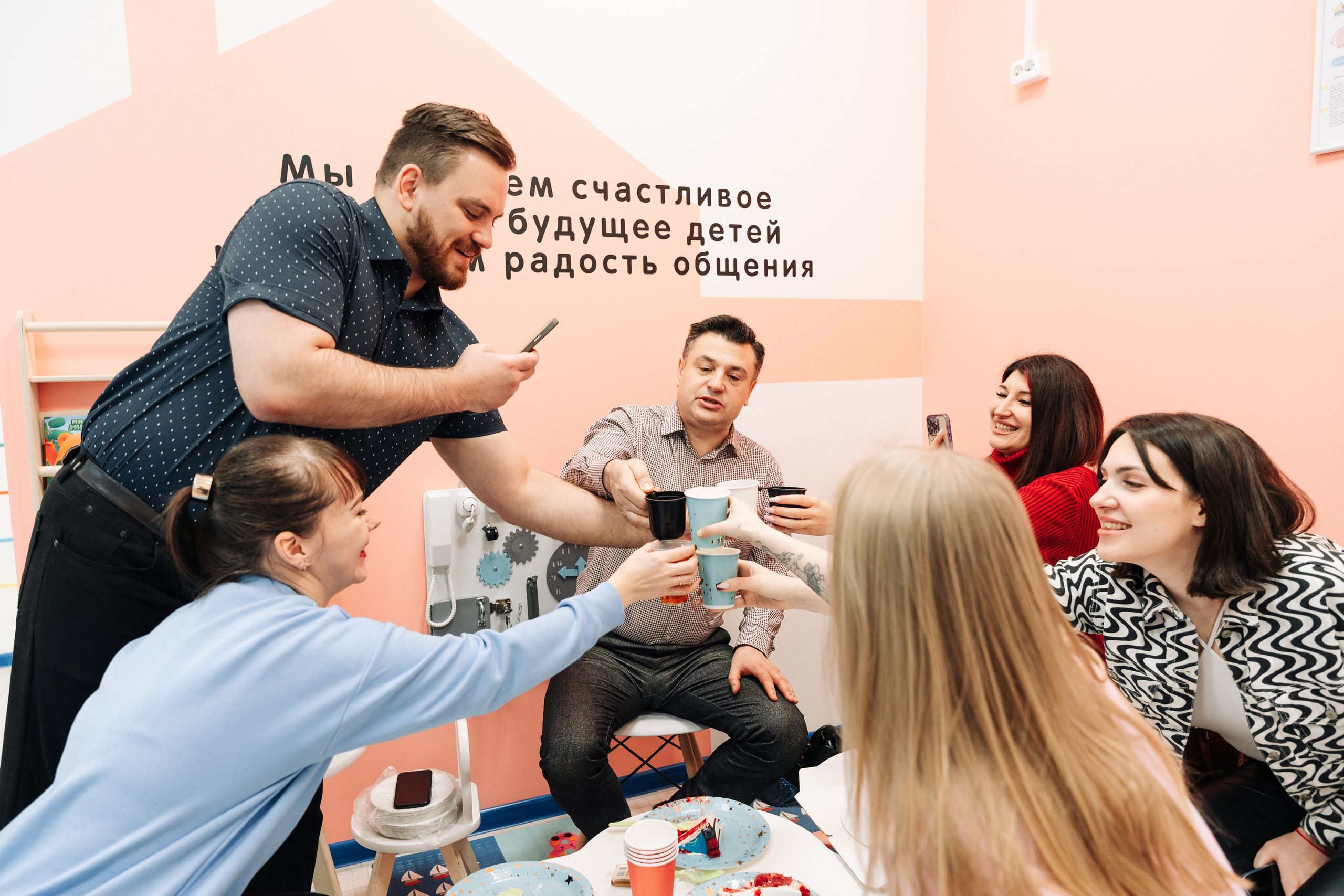 Открытие логопедического центра. Фотограф Всеволод Емелин