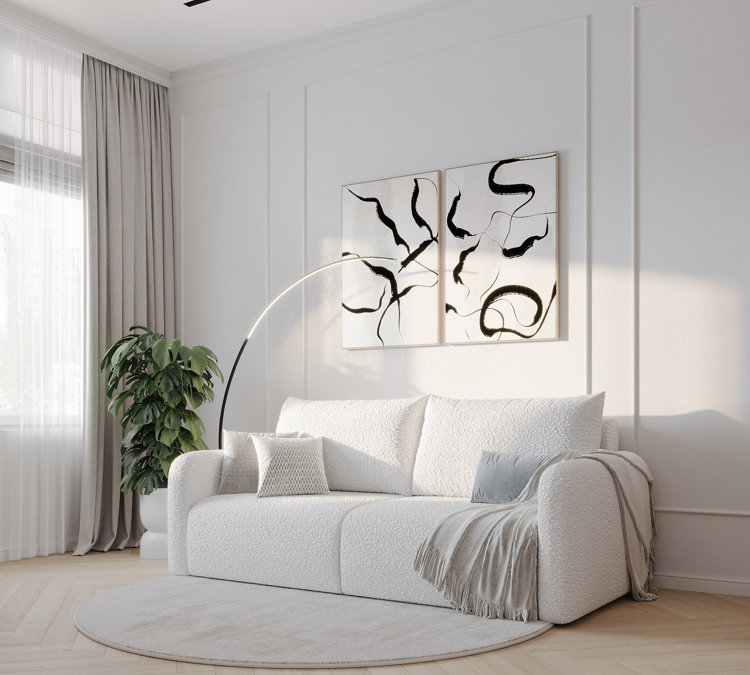 ЖК Остров дизайн проект. Мария Воропаева | Дизайн интерьера под ключ Москва и МО