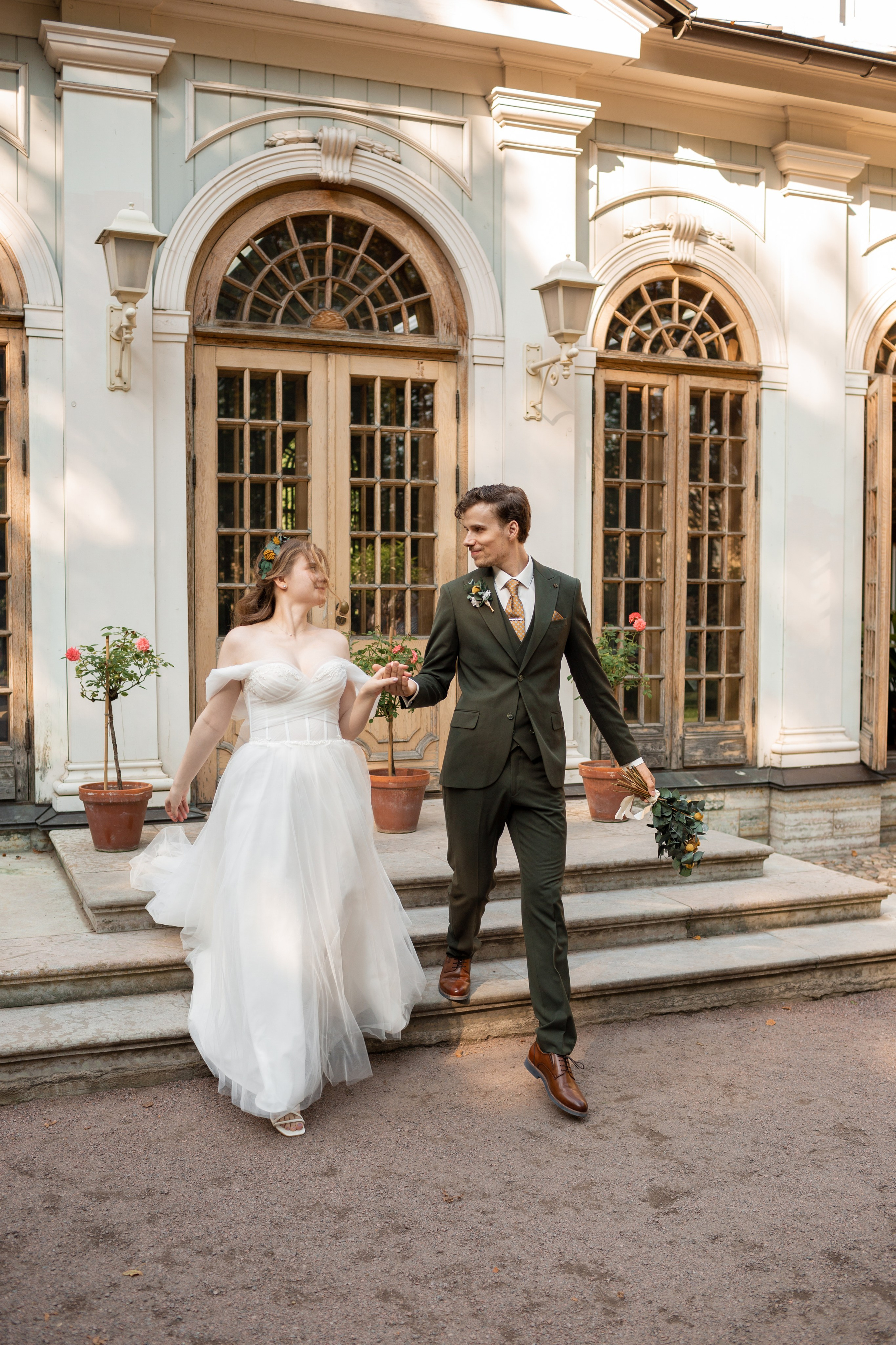 Свадебная фотосессия в Санкт-Петербурге. Свадебный фотограф Кирилл Белый