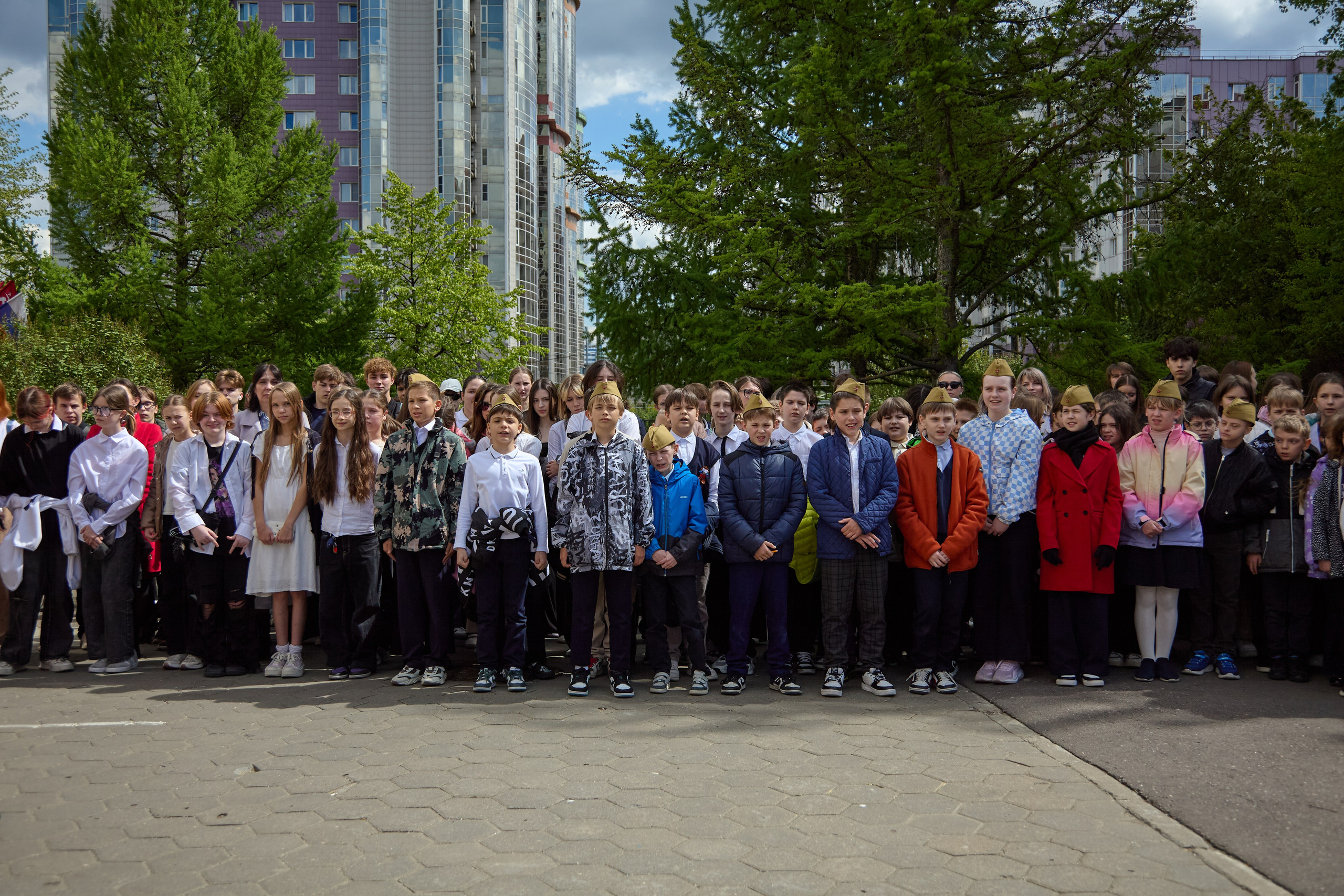 День Победы — школа Тропарево. Фотограф в Москве Илья