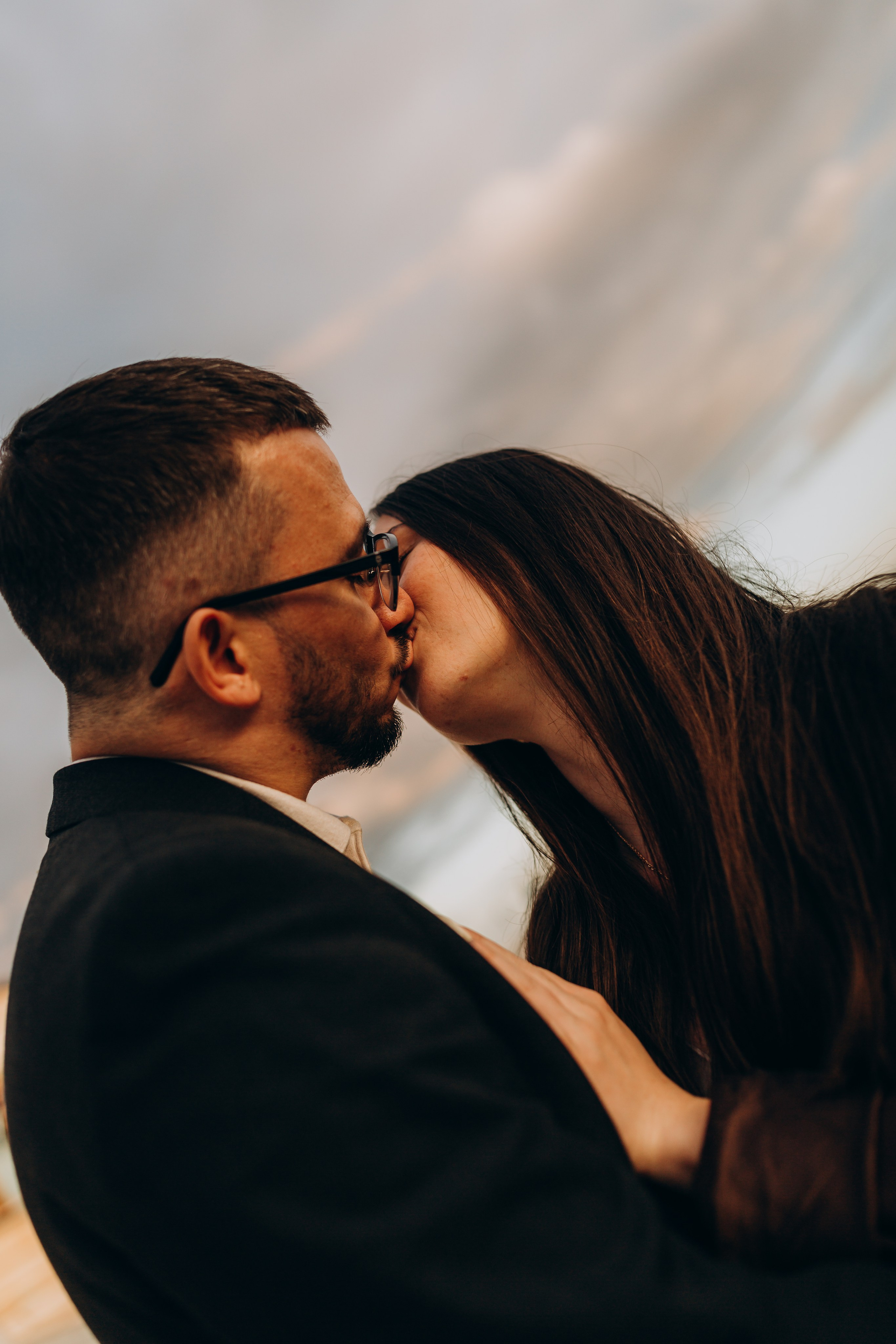 LoveStory на крышах Питера. Фотограф Санкт-Петербург Князева Елизавета