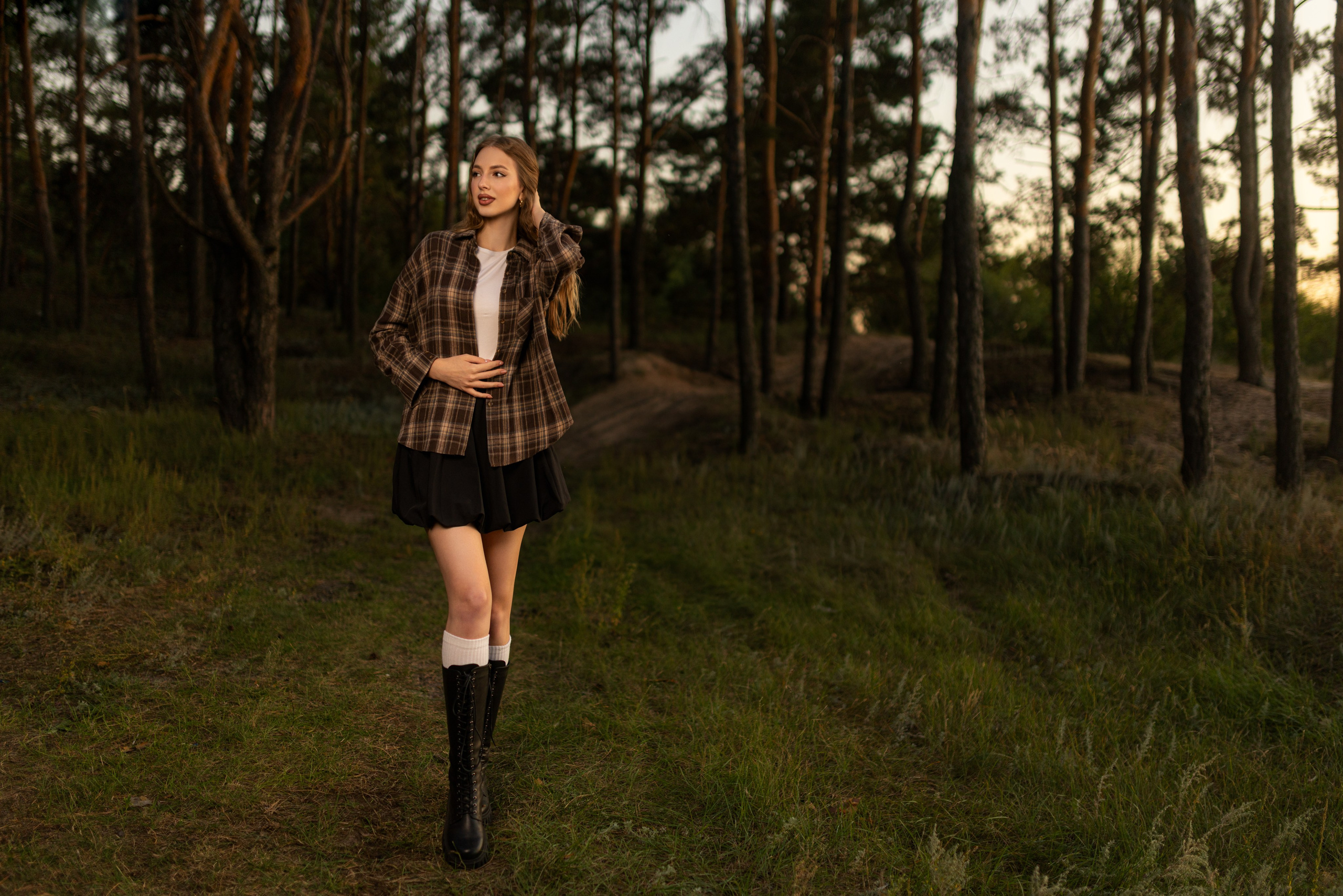 Вечерний фотосет с Ксенией на побережье с дополнительным светом для «себя». Дмитрий Шульгин, портретный фотограф в Воронеже