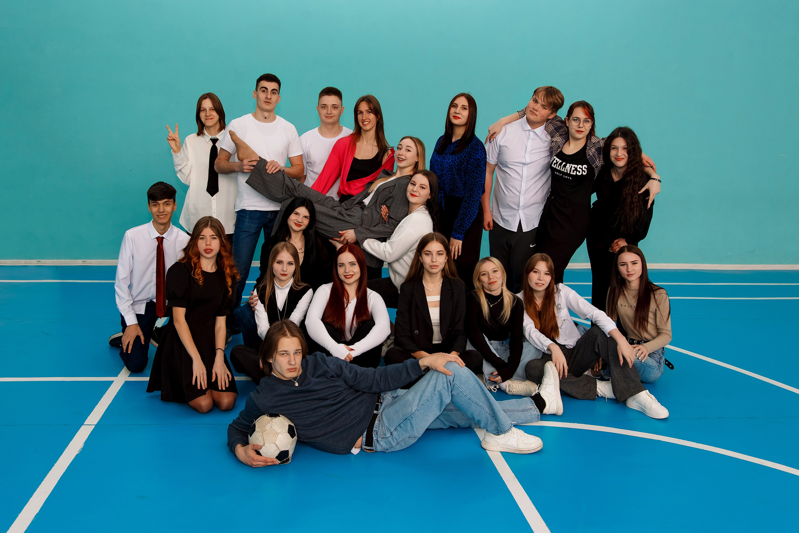 11 класс с. Барабаш. Фотограф Любовь Корниенко, Примоский край