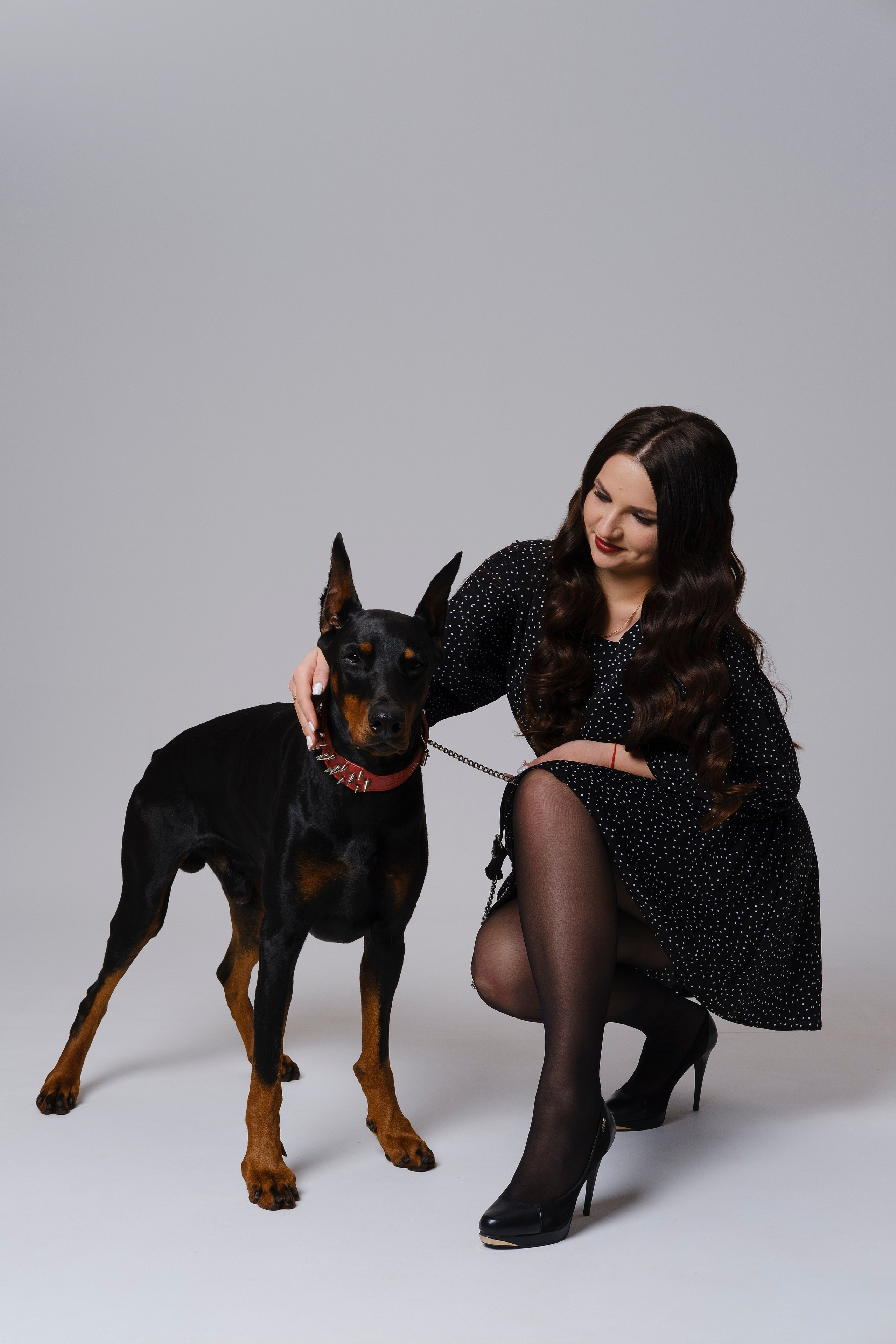 Студийная съемка на циклораме. Фотограф беременности в Санкт-Петербурге Измайлова Анастасия