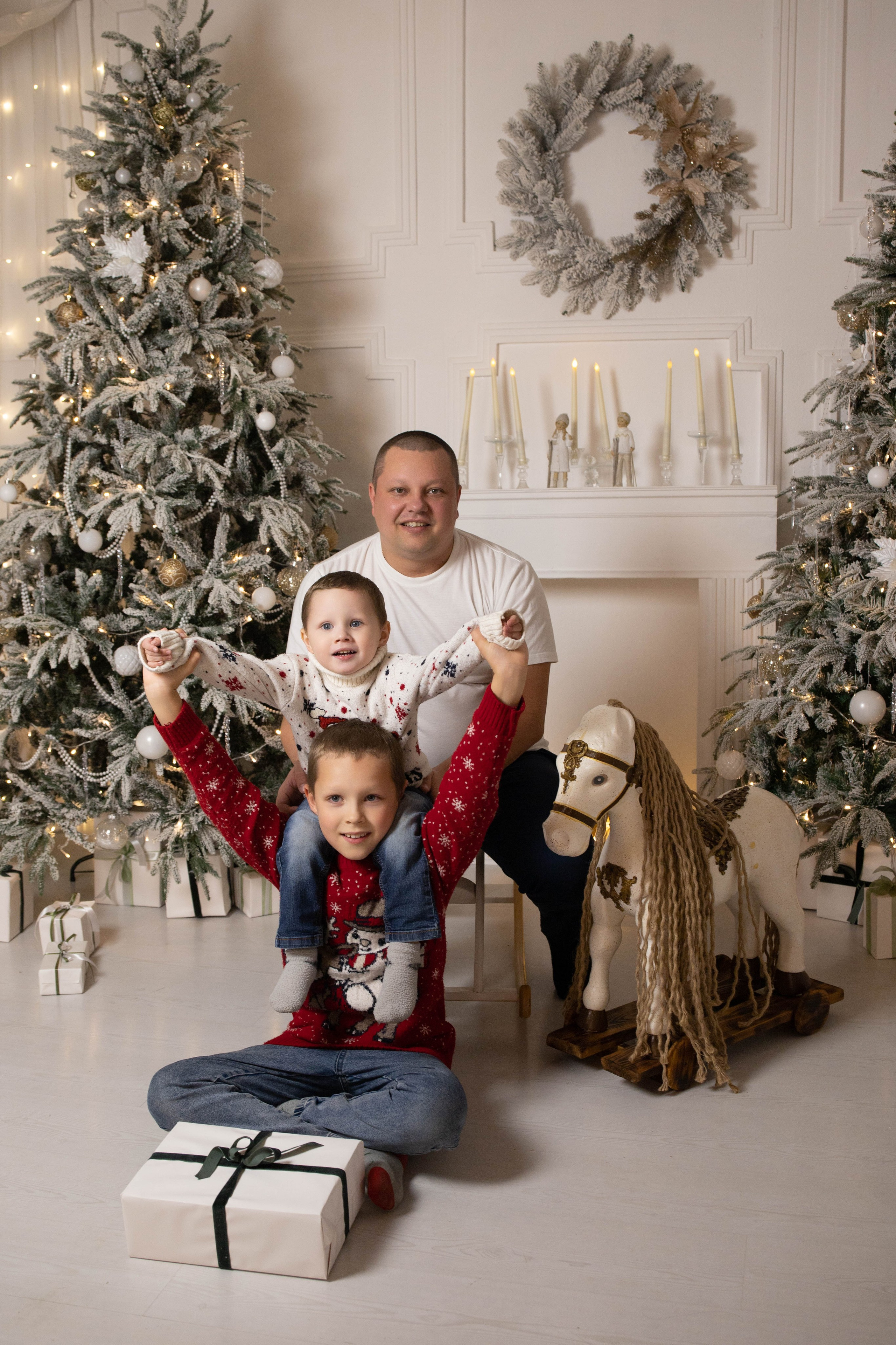 Фотосессия семейная «Новый год». Фотограф в Крыму Татьяна Барицкая ЕНОТИКА